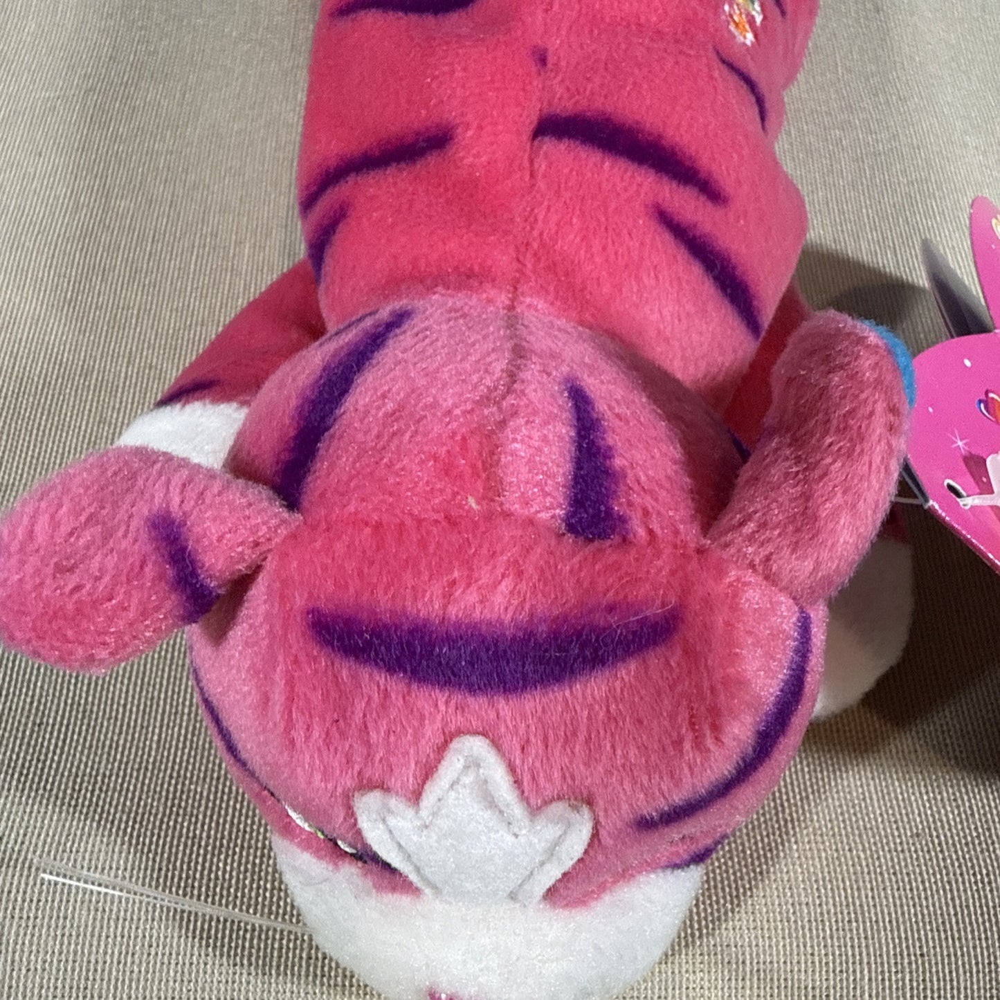 Vintage 1998 Lisa Frank Twinkle Star Pink Cat Bean Buddy NWT Rare Plush