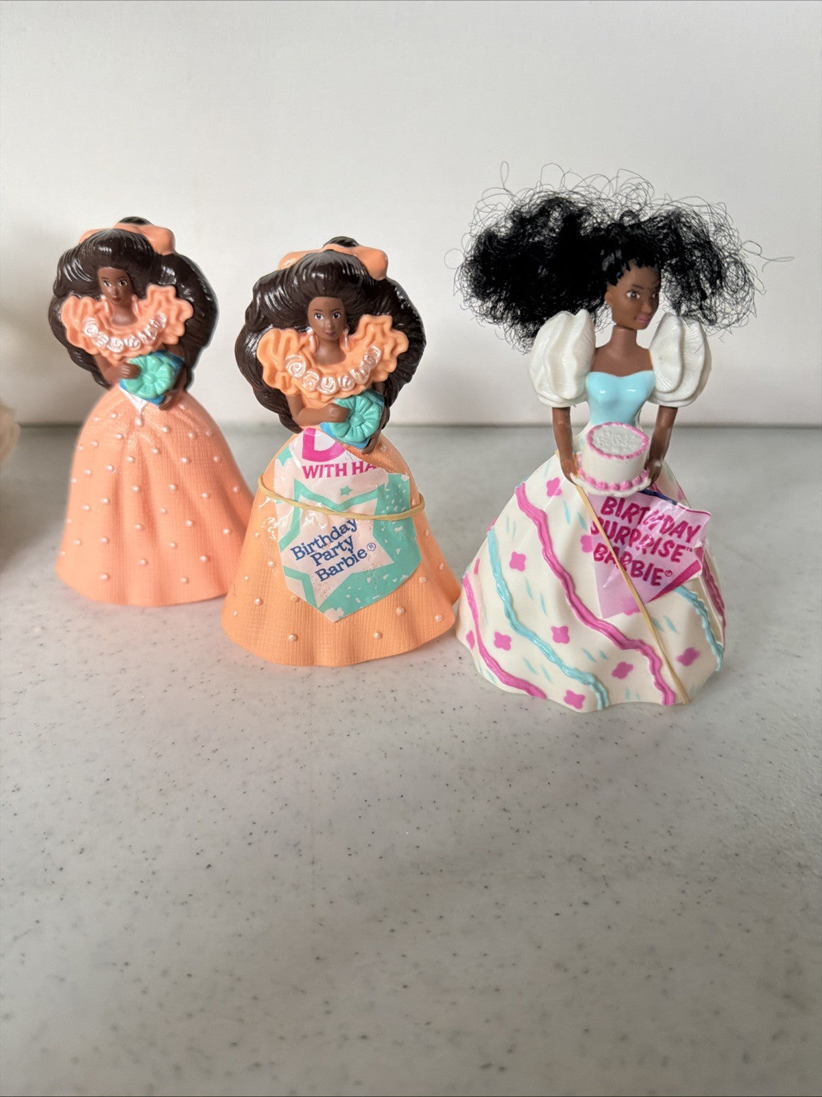 Vintage 1990s McDonald's Barbie Happy Meal Figures Secret Hearts Midge 12pc Lot