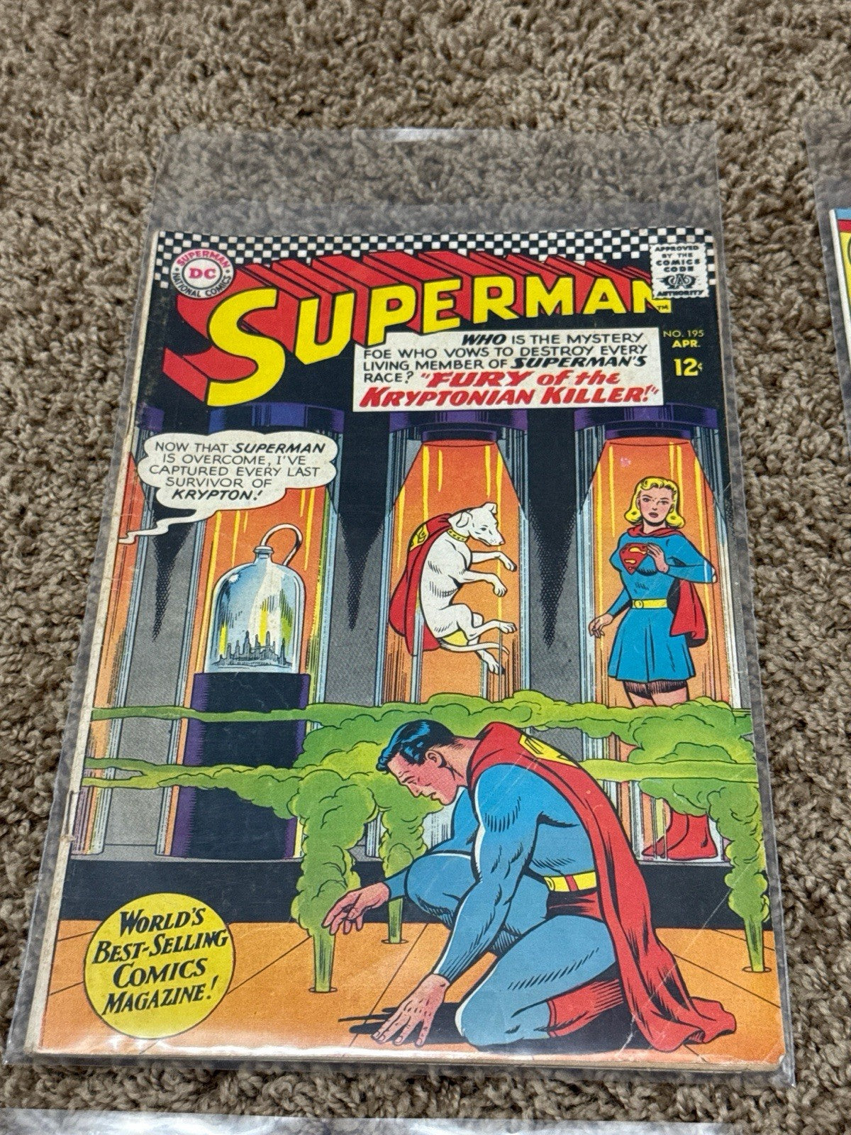 Vintage Superman DC Comics Lot Of 6 Silver Bronze Modern 195 204 352 439 C-61 75