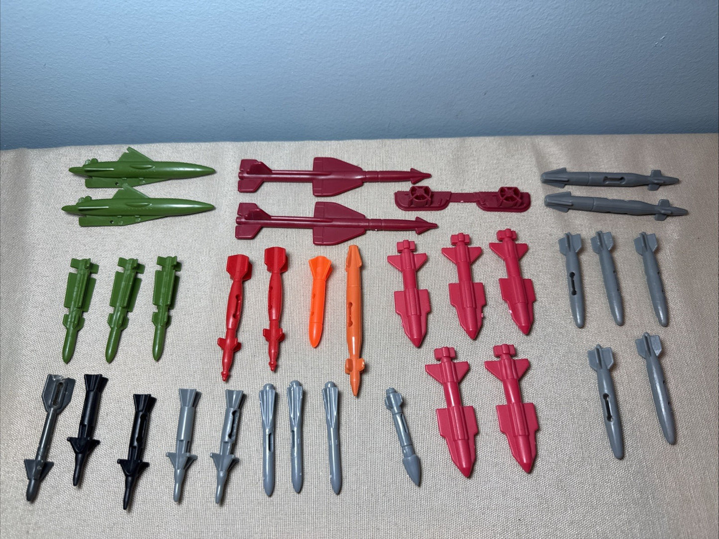 Vintage GI Joe Cobra Missile Rocket Weapons Lot 32 Original Hasbro ARAH