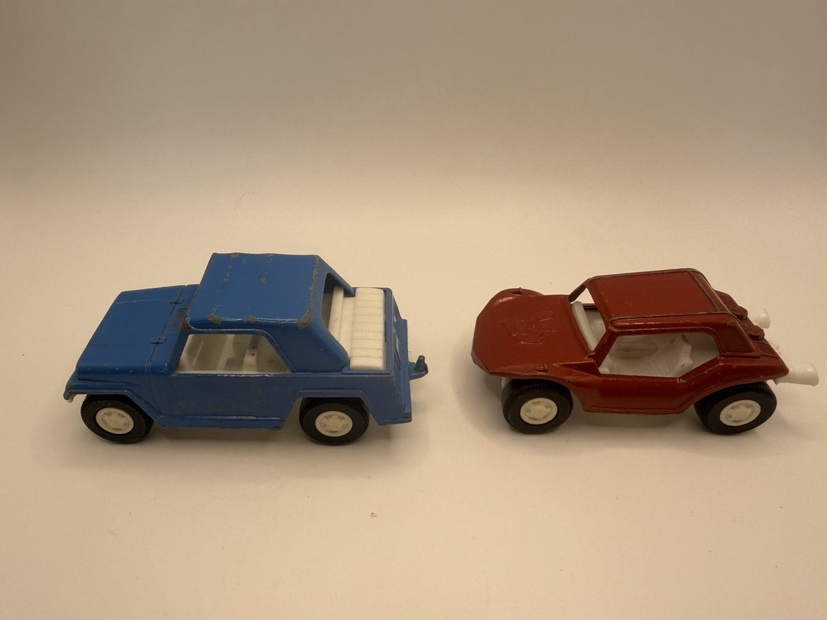 Vintage Diecast Toy Cars Lot 5 Tootsietoy Zee Lancia Stratos BMW 3.5 CSL Metal