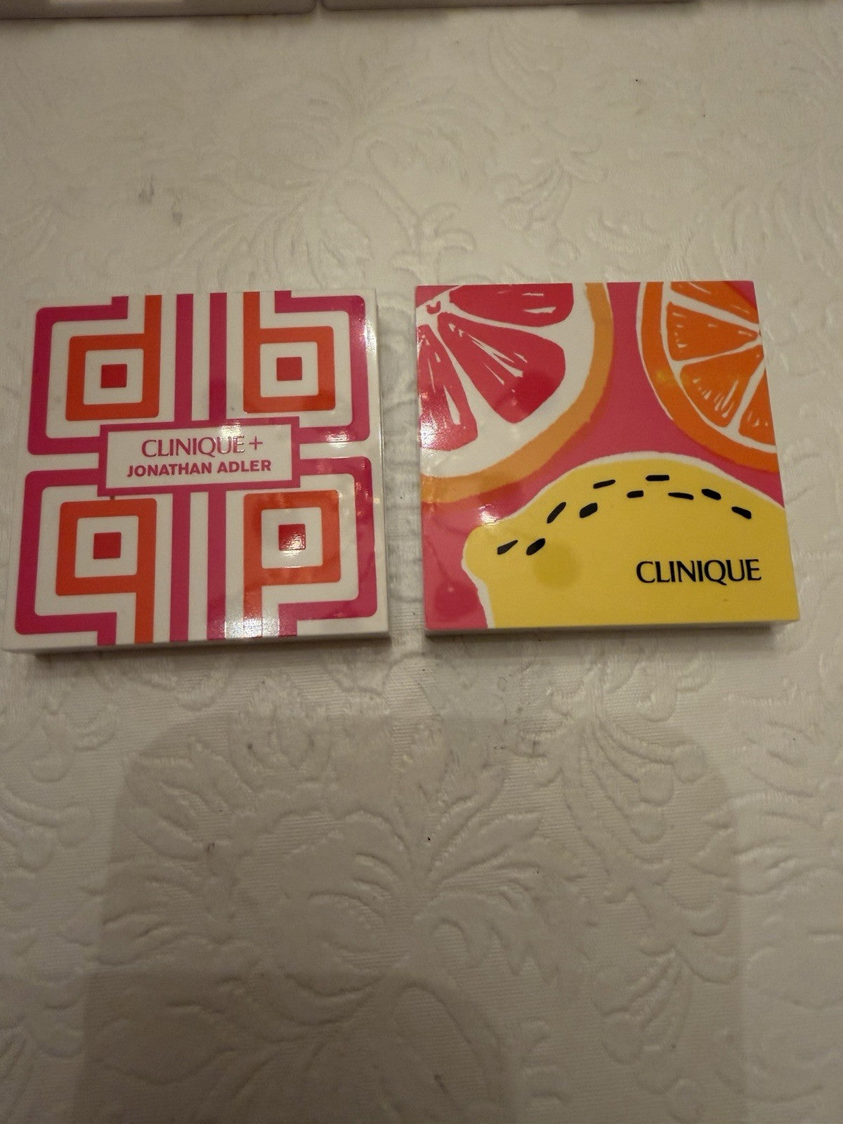 Clinique Makeup Palette Lot Jonathan Adler Eyeshadow Blush Bronzer Cosmetic Set