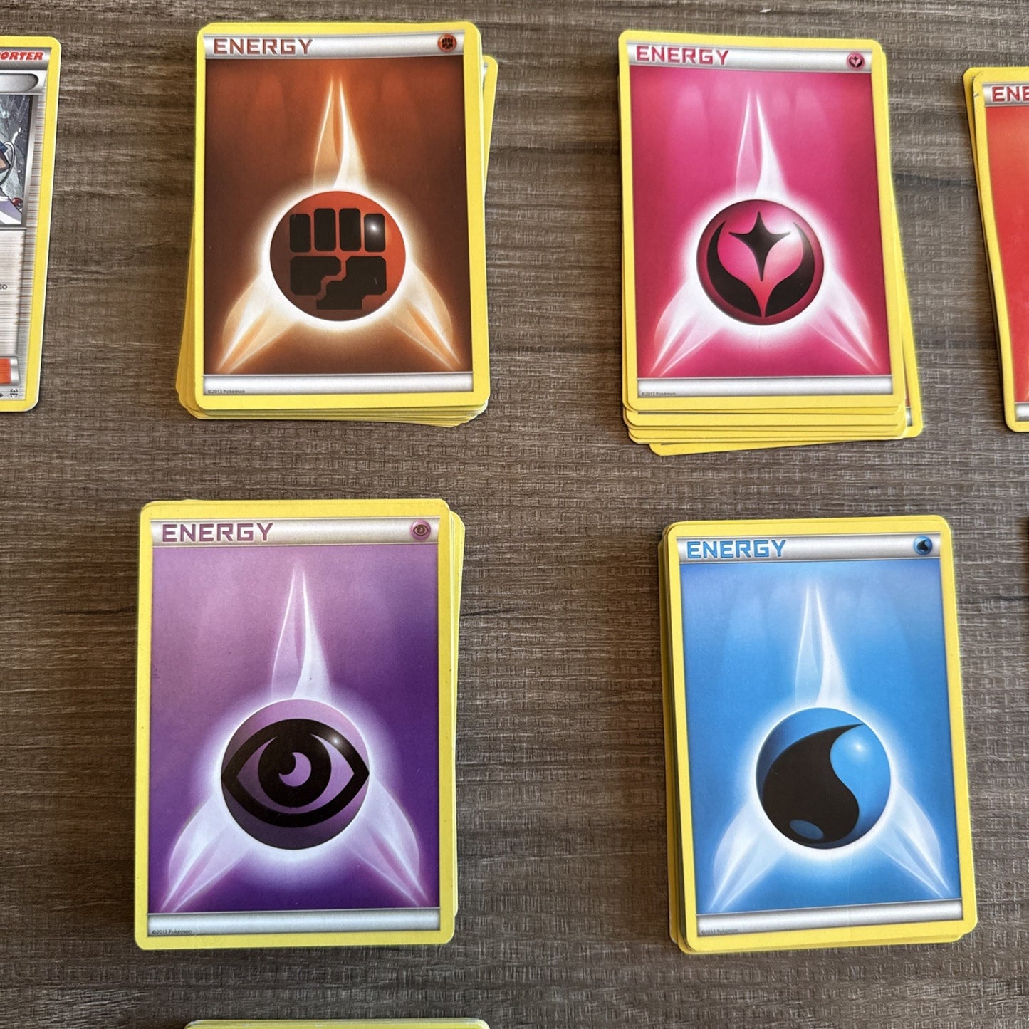 Pokemon TCG 150 Cards Lot - All Trainers And Energy Cards
