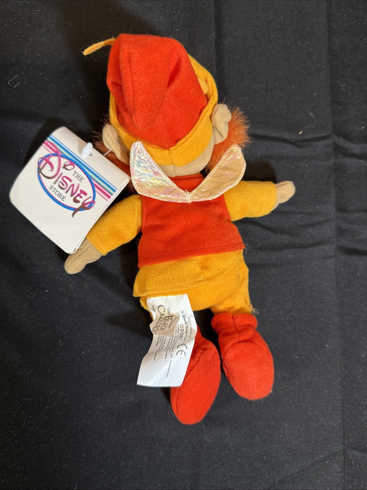 Disney Black Cauldron Gurgi Fair Folk Bean Bag Plush Lot NWT