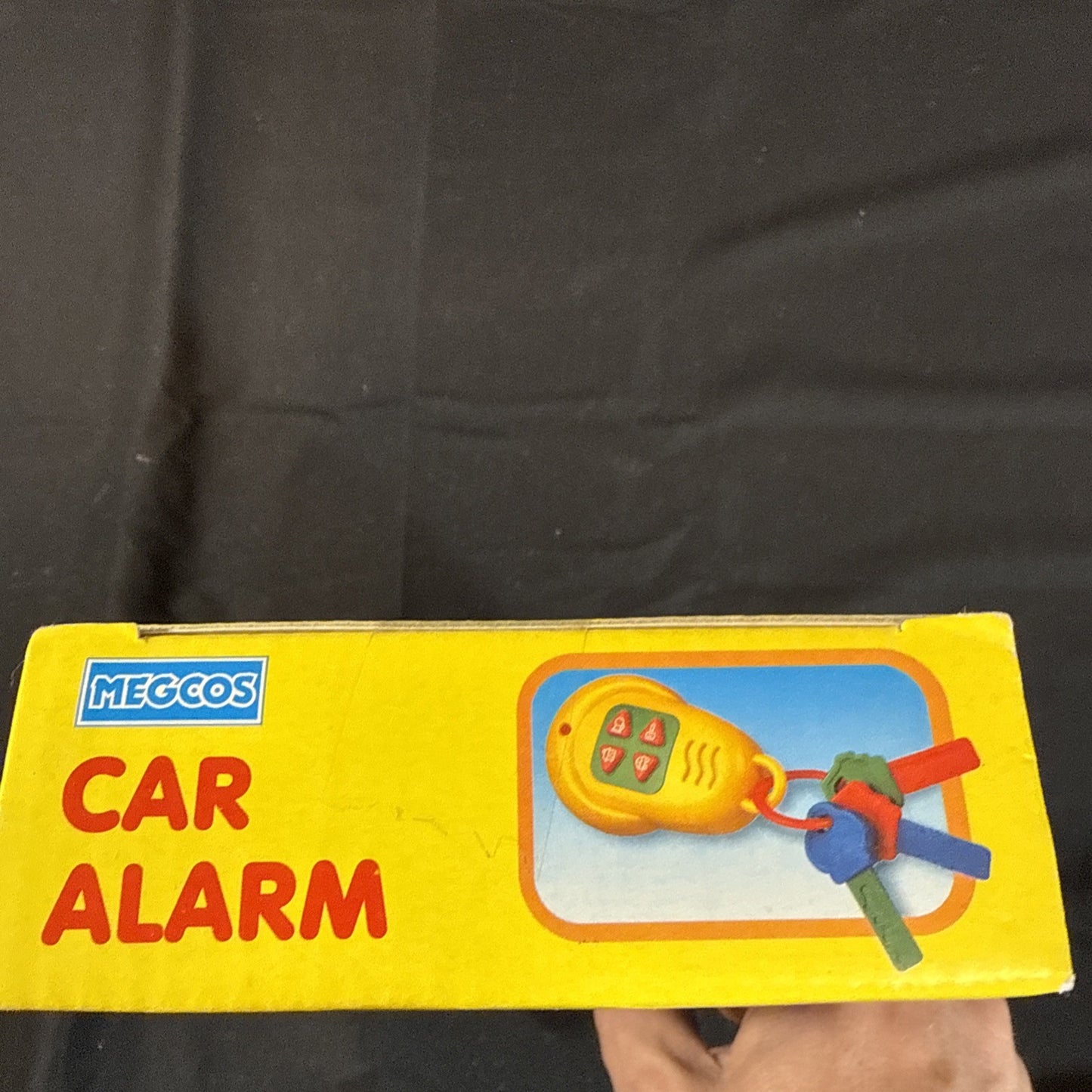 Megcos Toy Car Alarm New In Box Vintage Toy