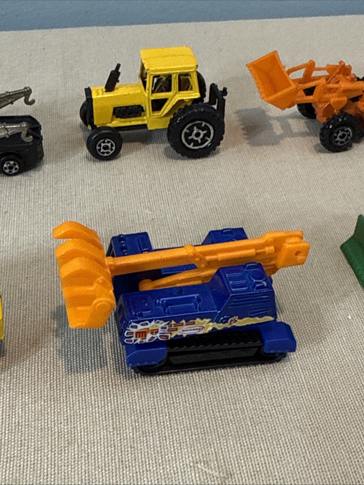Vintage Matchbox Lesney Superfast Construction Lot Rod Roller Tractor Forklift⁠