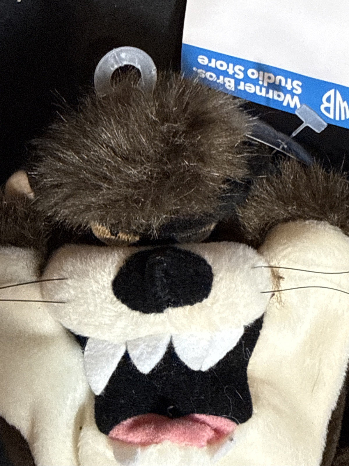 Warner Bros Studio Taz Bean Bag Plush Vintage 1998