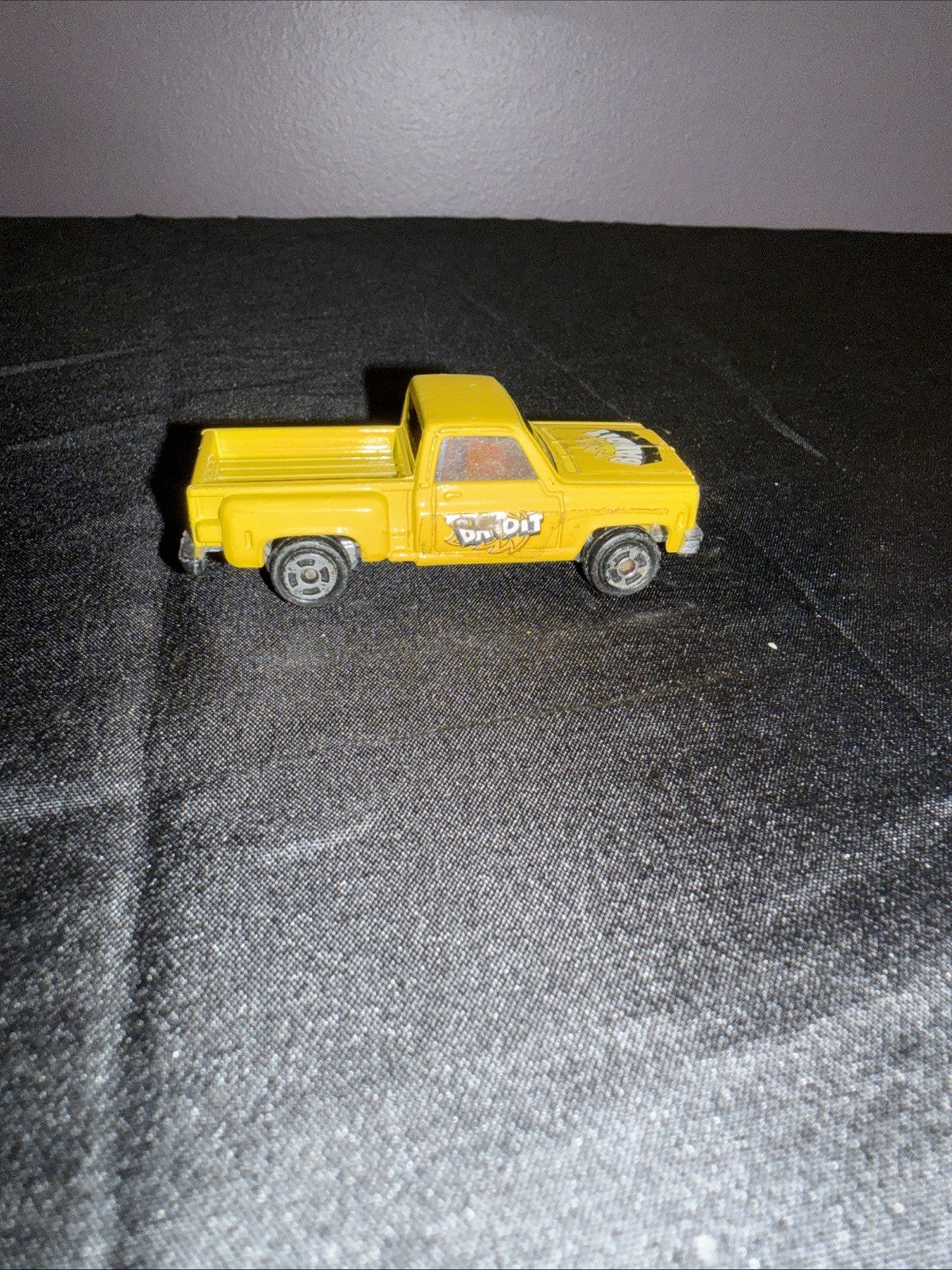 Lot Of 2 Vintage 1980s Chevrolet Sidestep Trucks Yellow Bandit Blue Cosmos