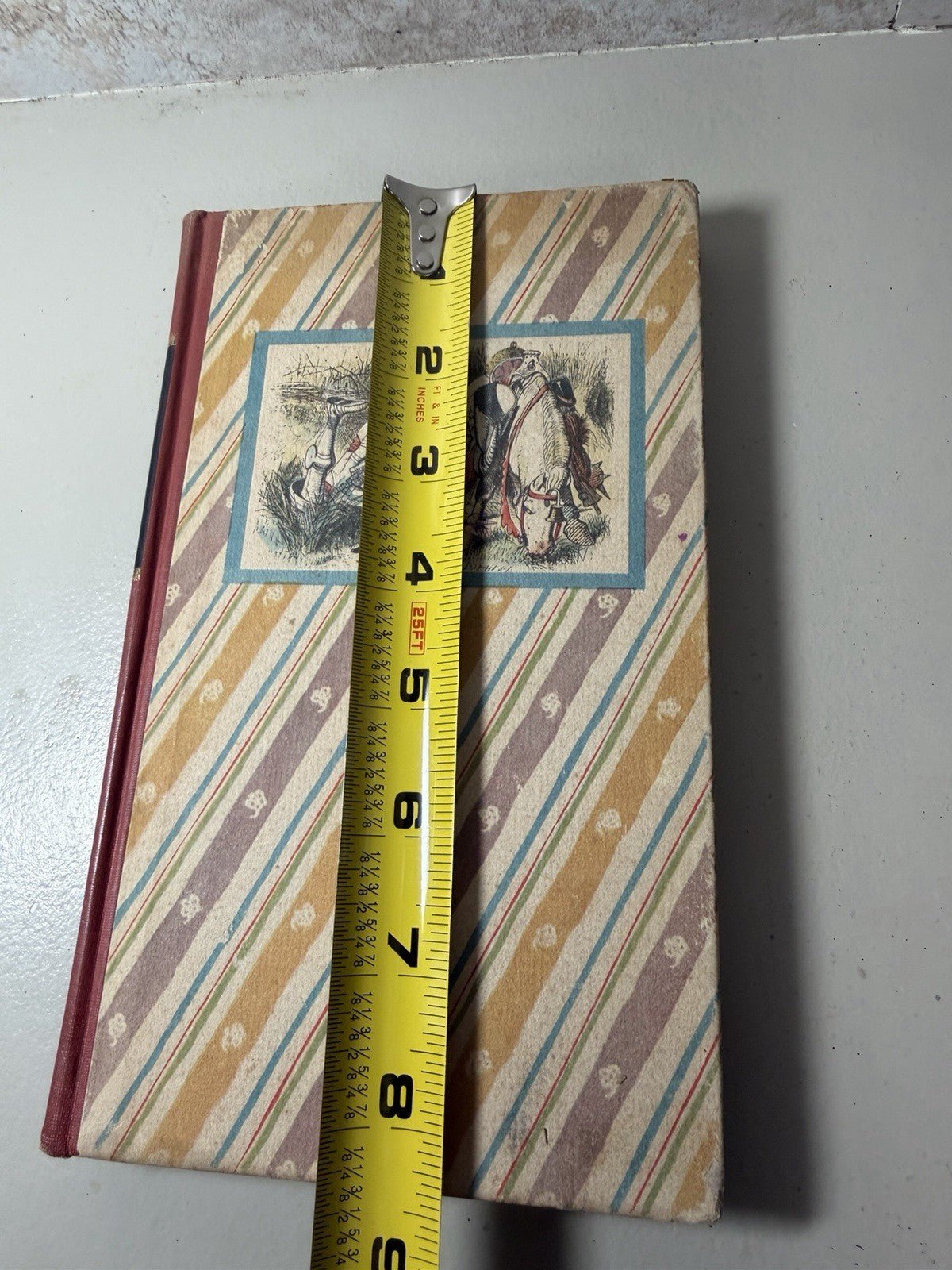 Vintage 1946 Through The Looking Glass Lewis Carroll Random House Tenniel Kredel