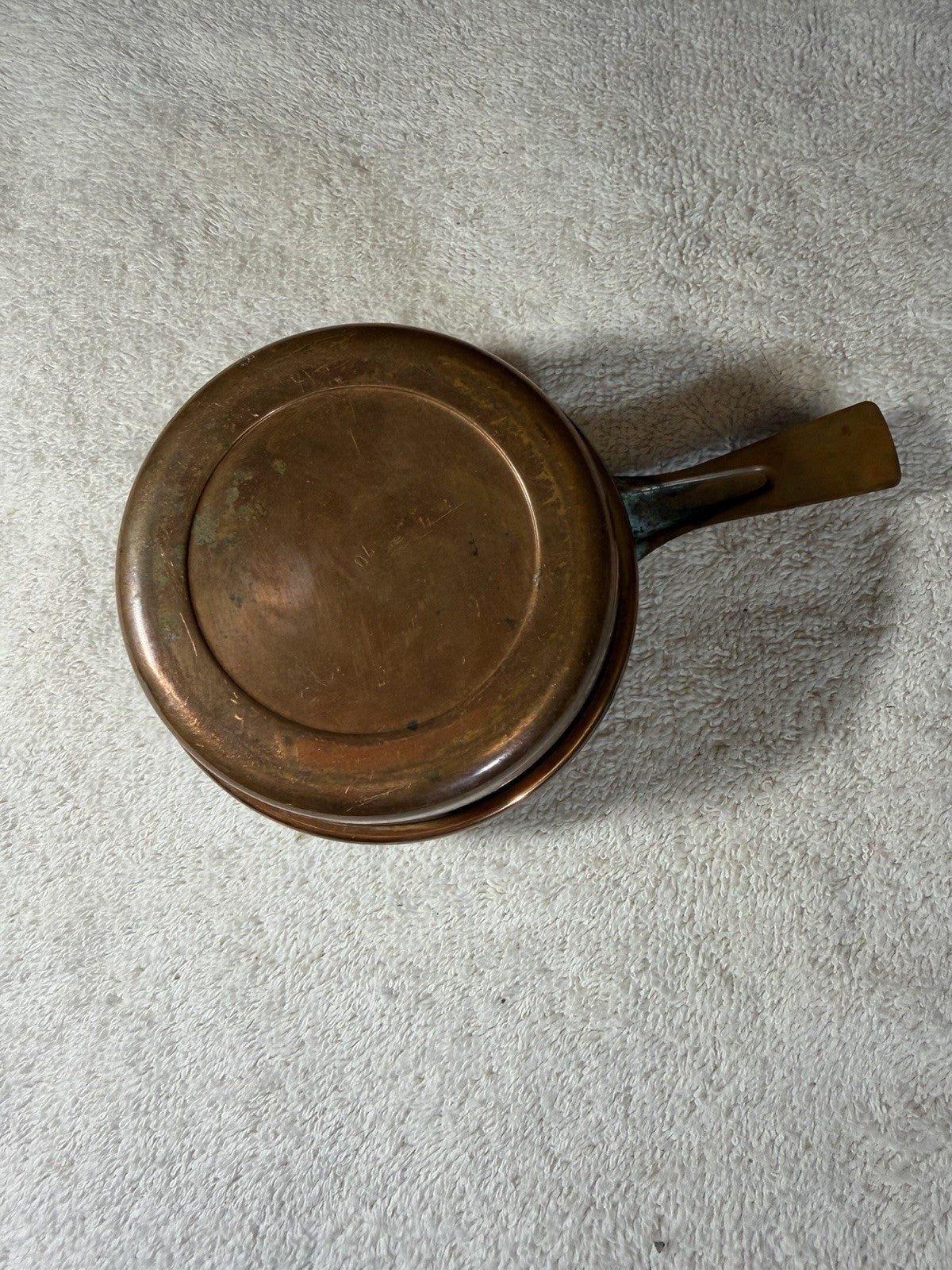 Vintage Copper Fondue Burner Chafing Dish Pot Replacement Heating Base