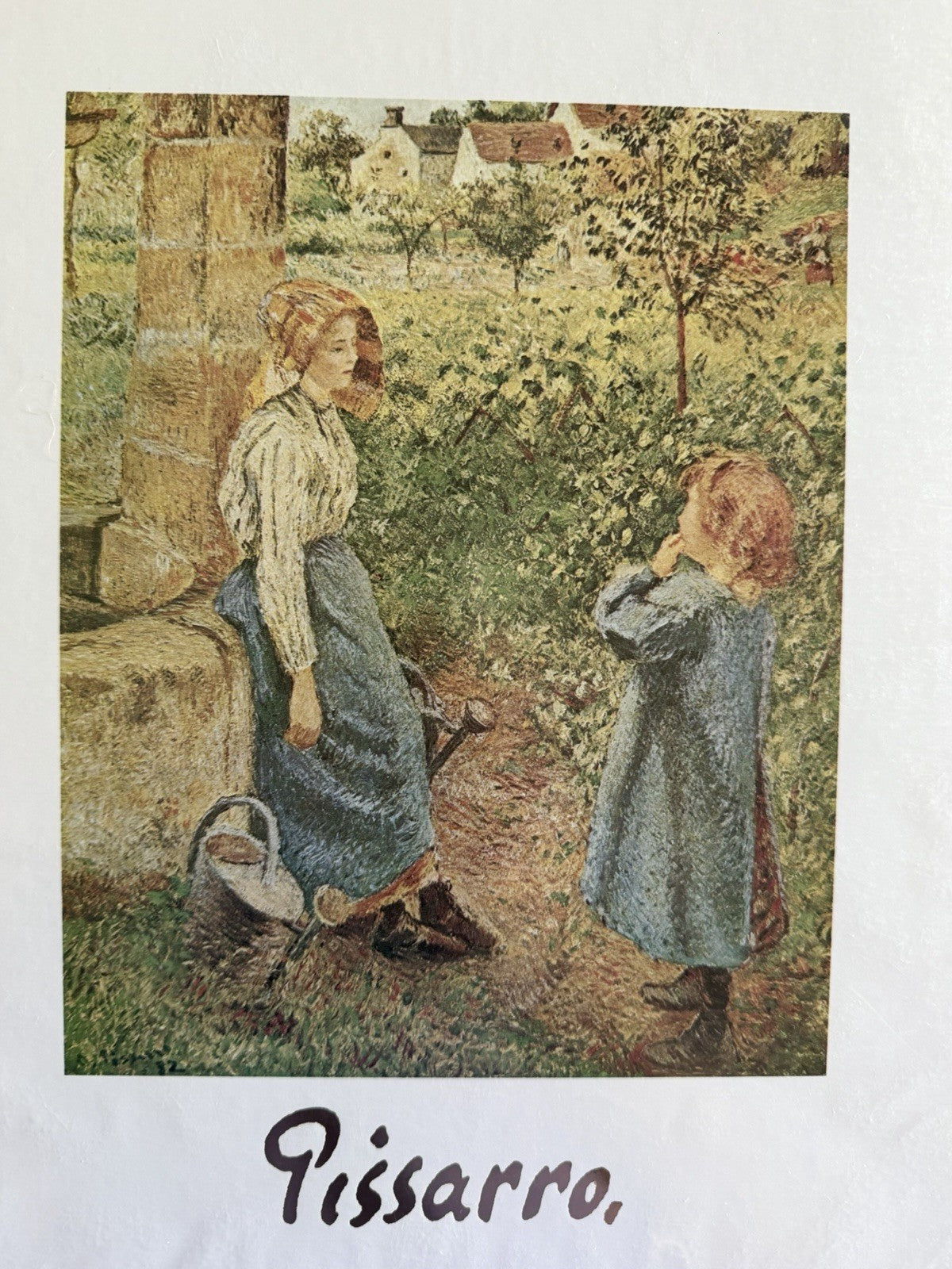 Maestri Della Pittura Art Prints Set 8 Renoir Cezanne Klimt Pissarro 24x30cm