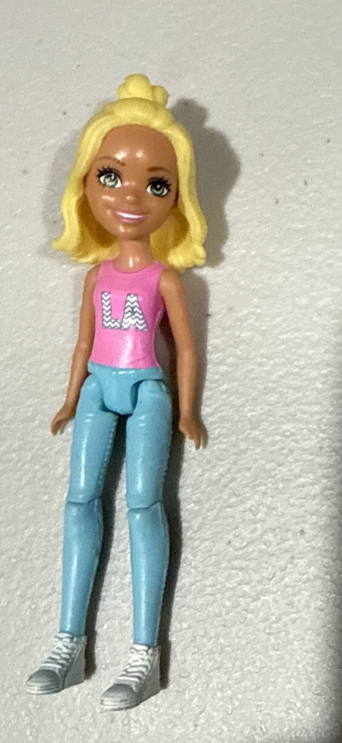 Rare Barbie On The Go Bobblehead Doll 4 Inch Collectible