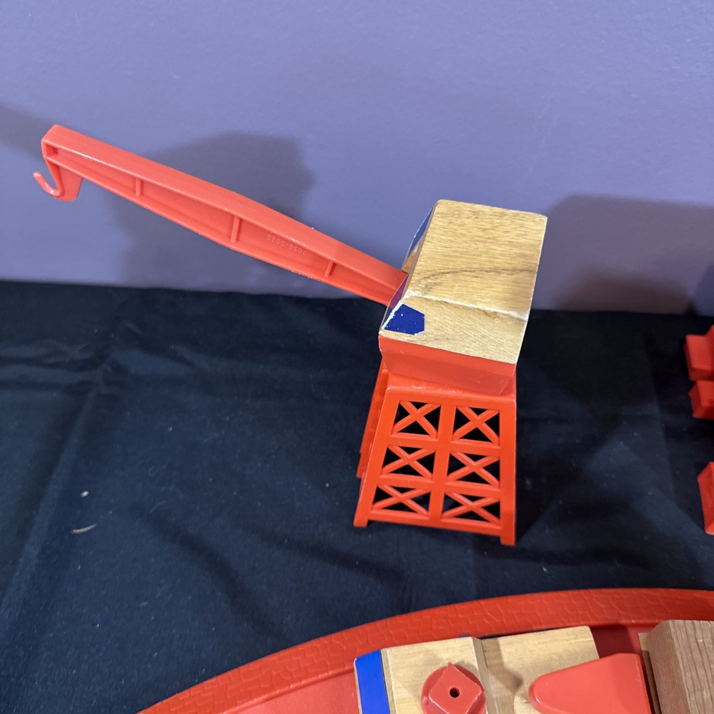 1973 Mattel Preschool Construction Yard Playset Warehouse Track Cars