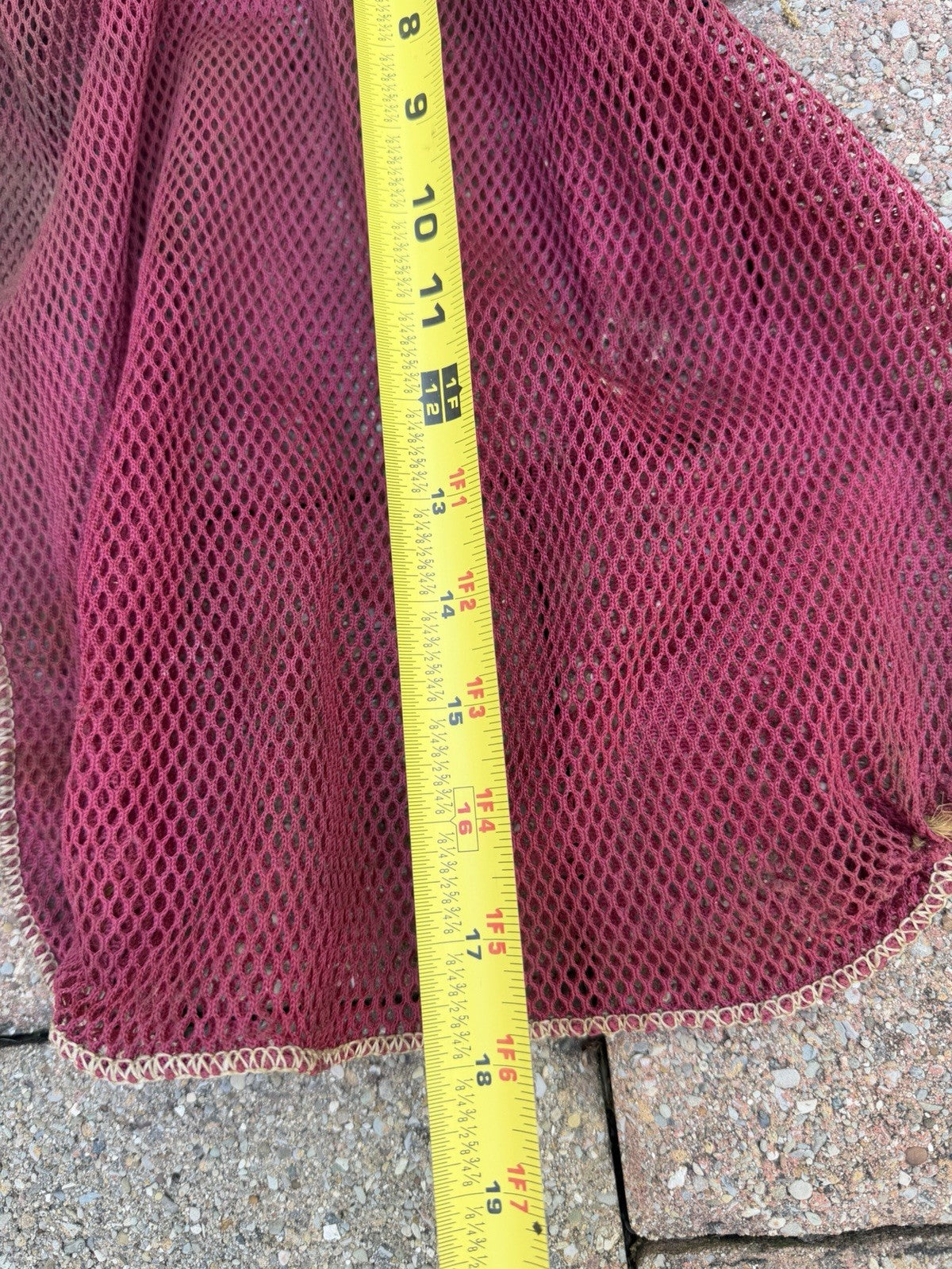 Vintage Aqua Craft Heavy Duty Mesh Dive Bag Industrial Produce Sack