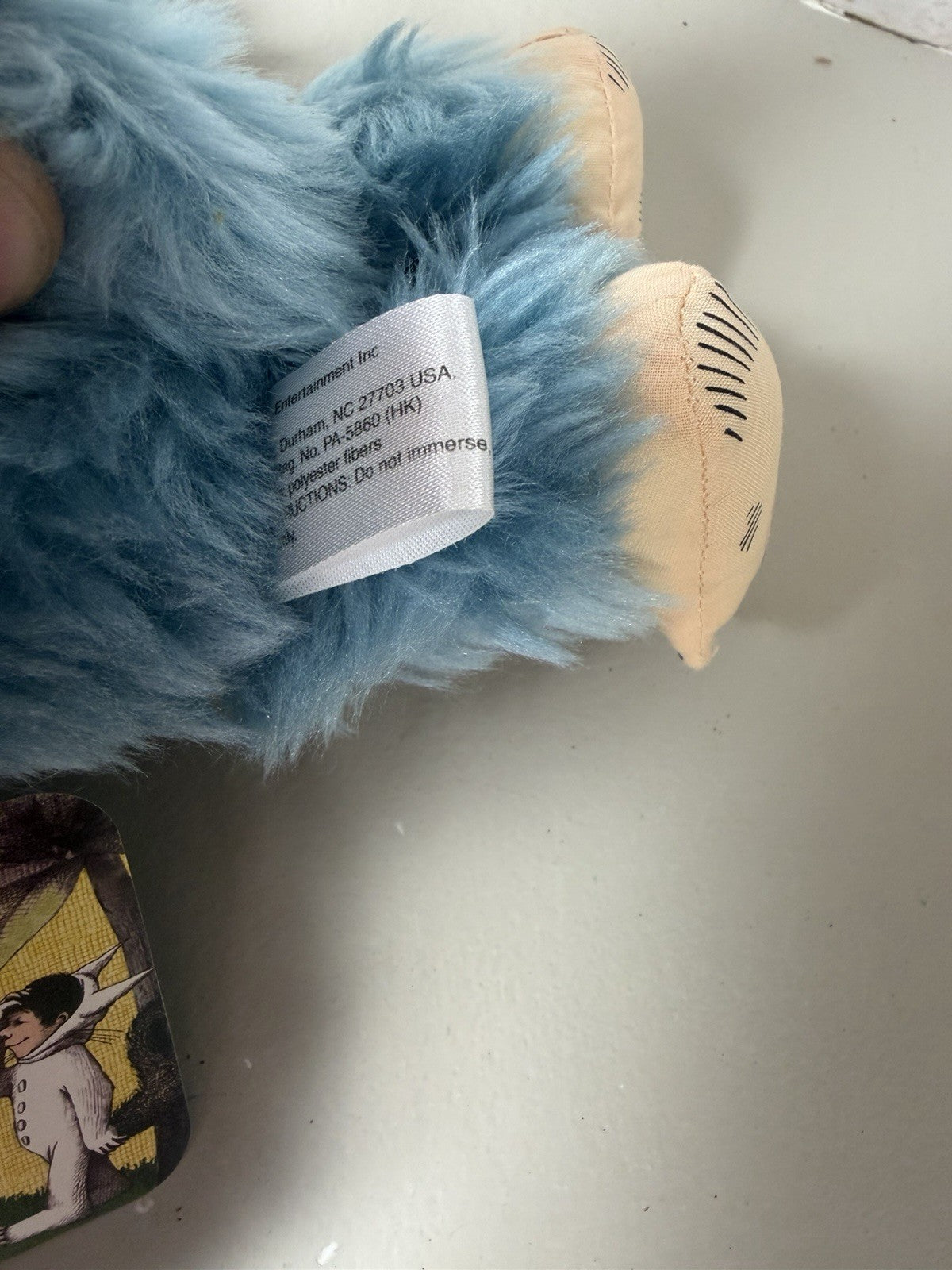 Where Wild Things Are Bernard Blue Bull Plush Crocodile Creek Maurice Sendak