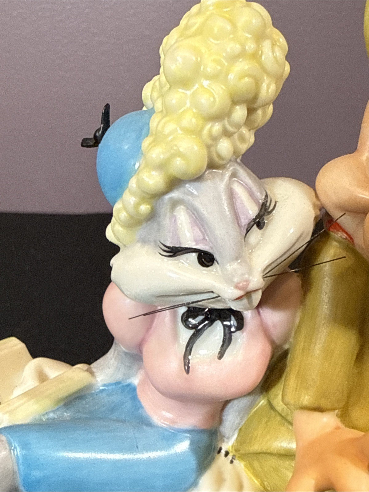 Goebel Looney Tunes Elmer Fudd Bugs Bunny Figurine 1997 Isn't She Wovewe Lt Ed