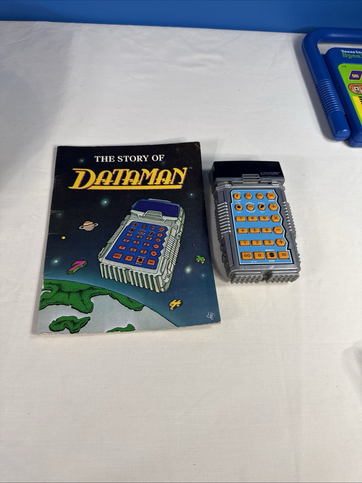 Vintage Electronic Educational Toys Lot Dataman Quiz Kid Mini Wizard Untested