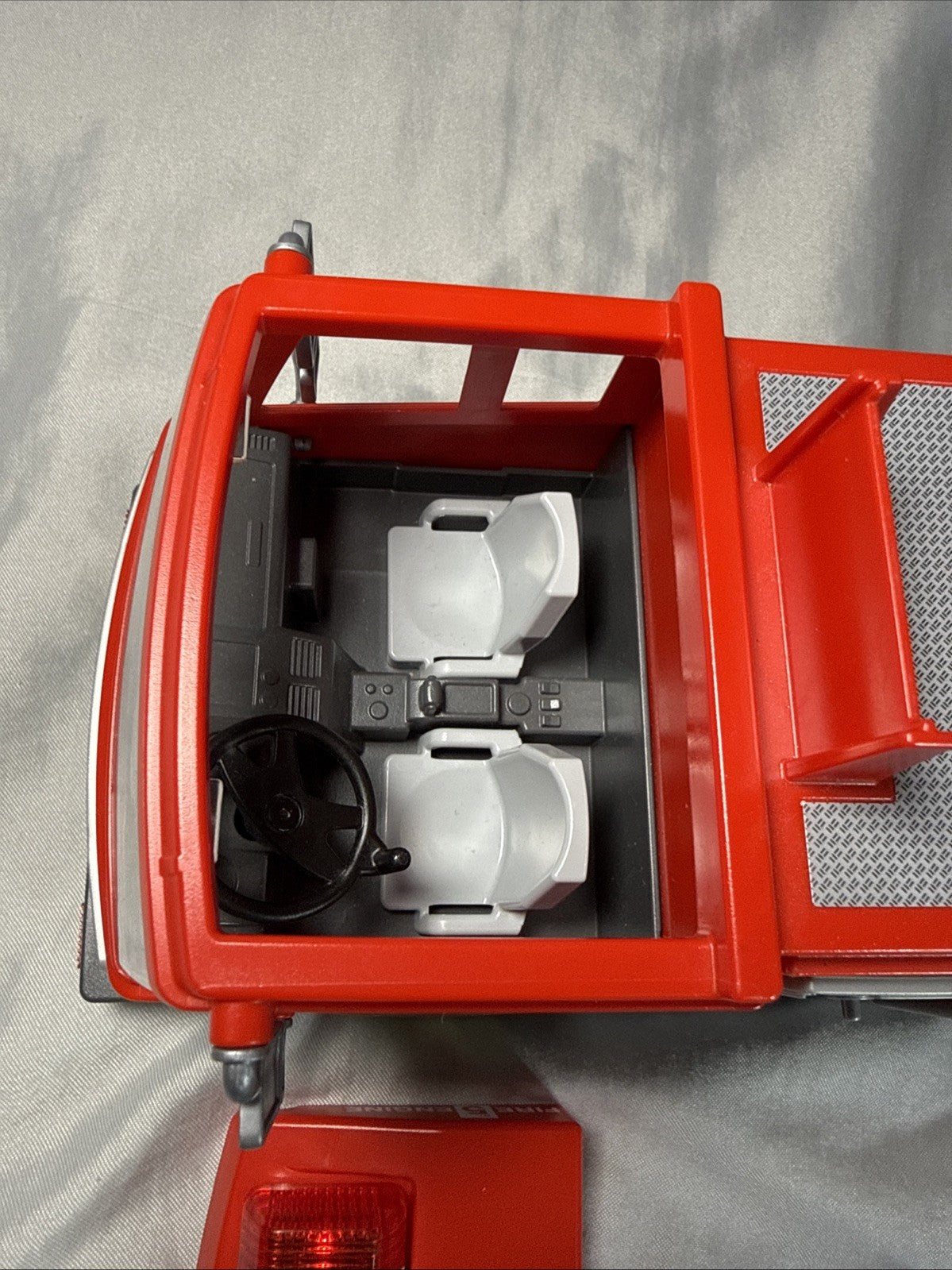 Playmobil City Action Fire Truck 71233 Flashing Lights Incomplete Set