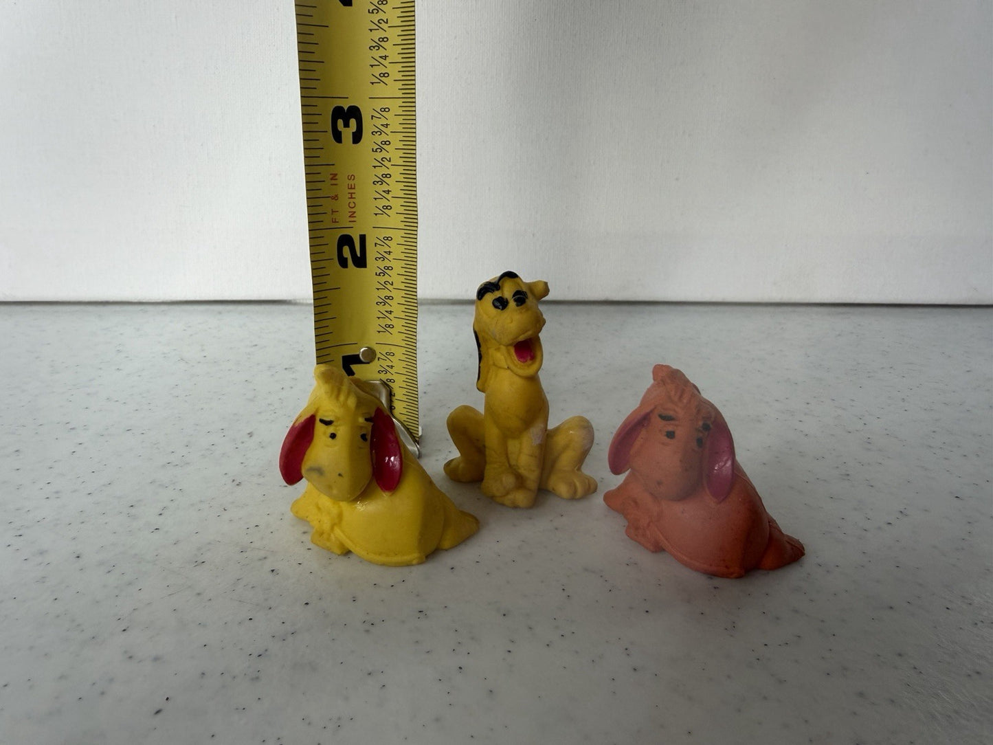 Vintage 1970s-90s Novelty Eraser Lot: W.C. Fritos, Monkeys, Jets & More