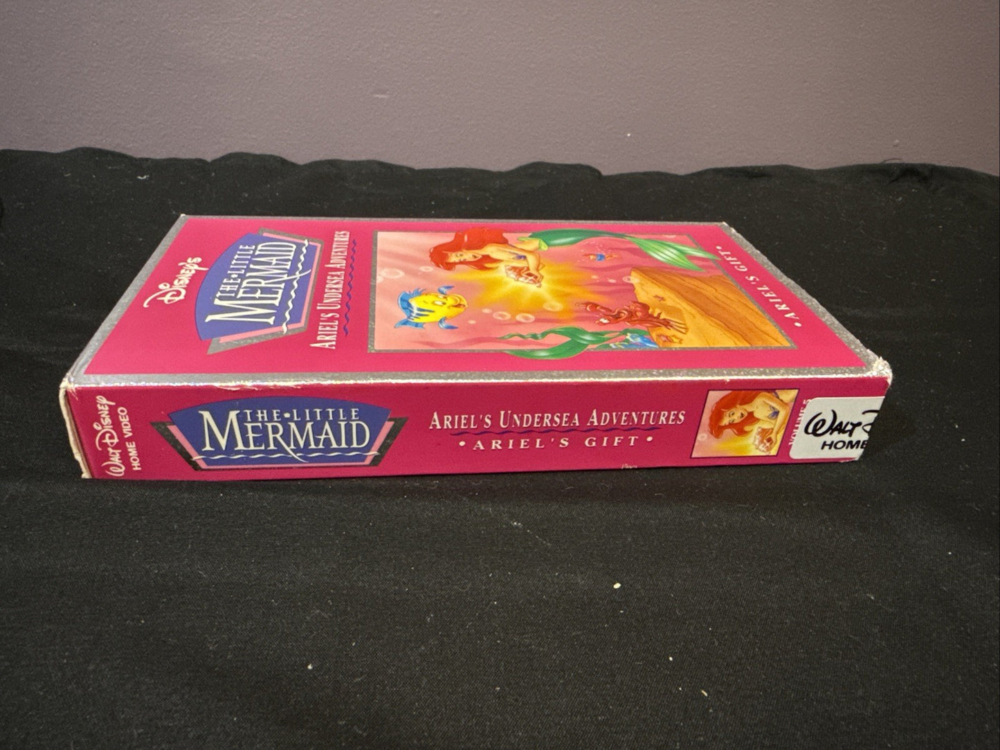 Disney Little Mermaid Ariel VHS Gift Tape Undersea Adventures
