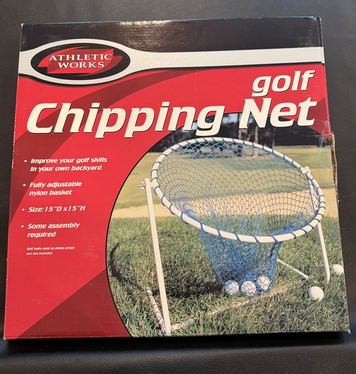 Athletic Works Golf Chipping Net Practice Target Yard Training Equipment NEW