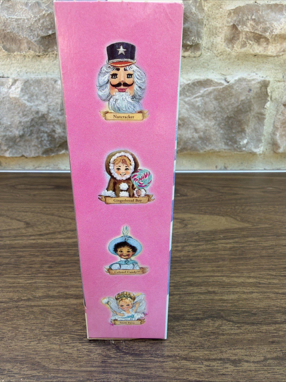 2001 Kelly Barbie Peppermint Girl Nutcracker Doll Blonde New in Box