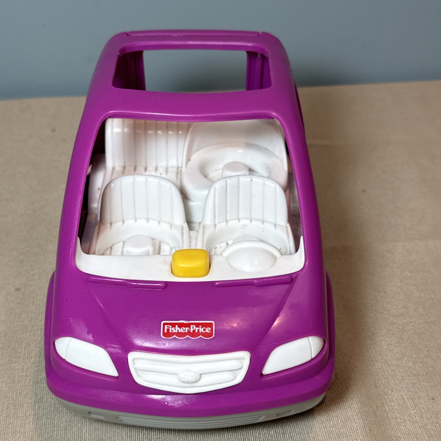 Fisher Price Little People Purple Family Van SUV with Figures and Sounds
