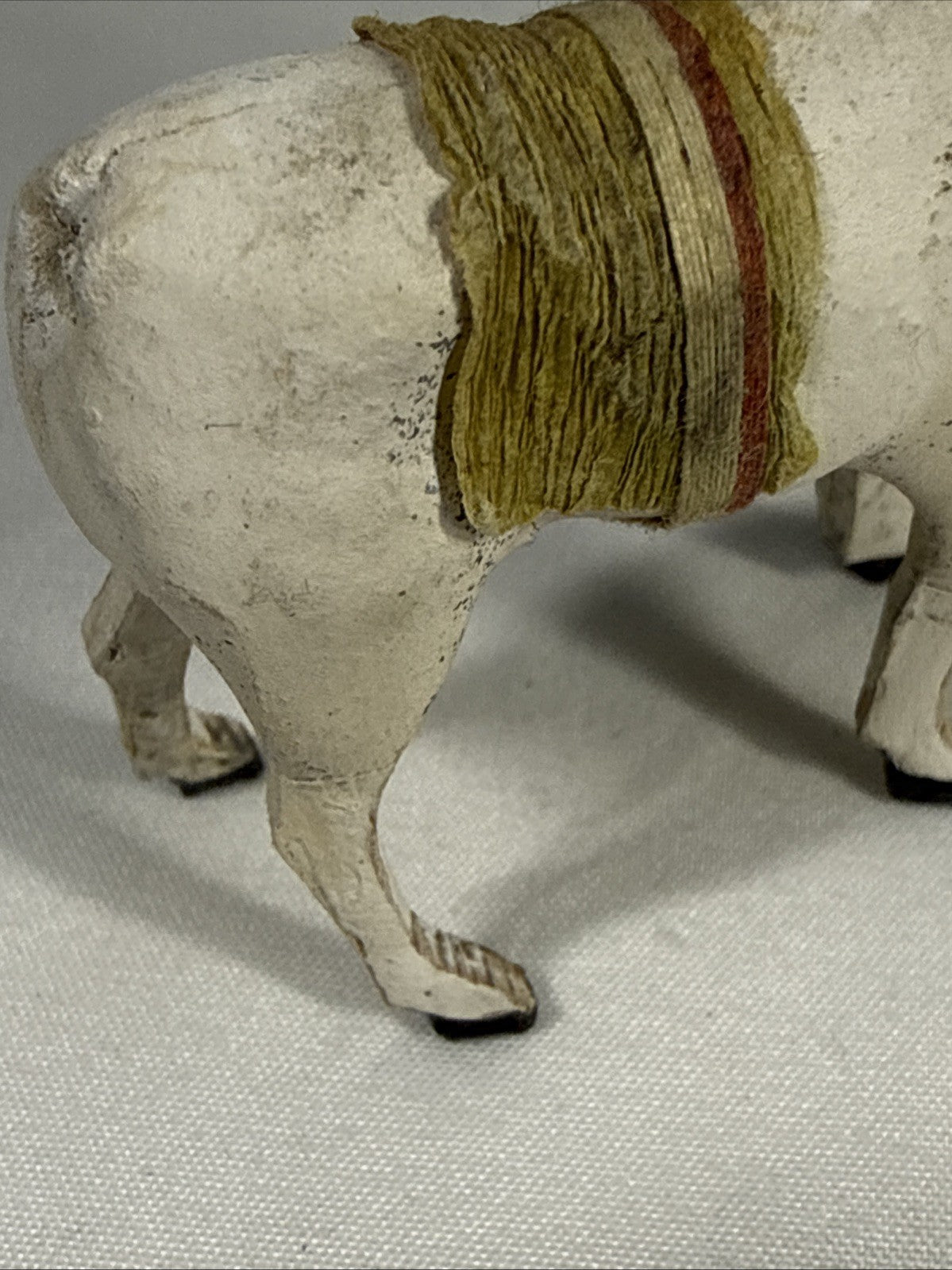 Rare Vintage Toy Mini Horse Paper Mache 2.5 Inch Beautiful Must Have Piece