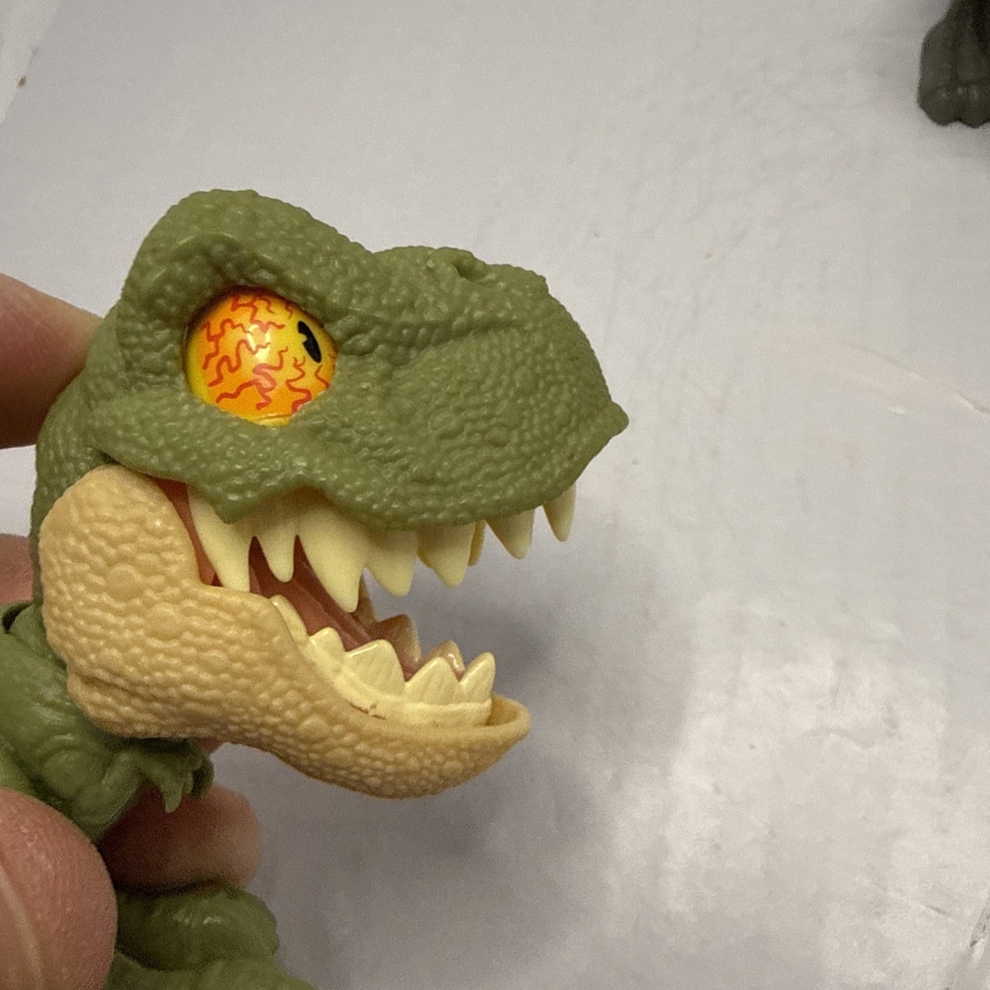 Animal Bitz Biting Toys Lot of 6 Hippo Chameleon 4 Dinosaur