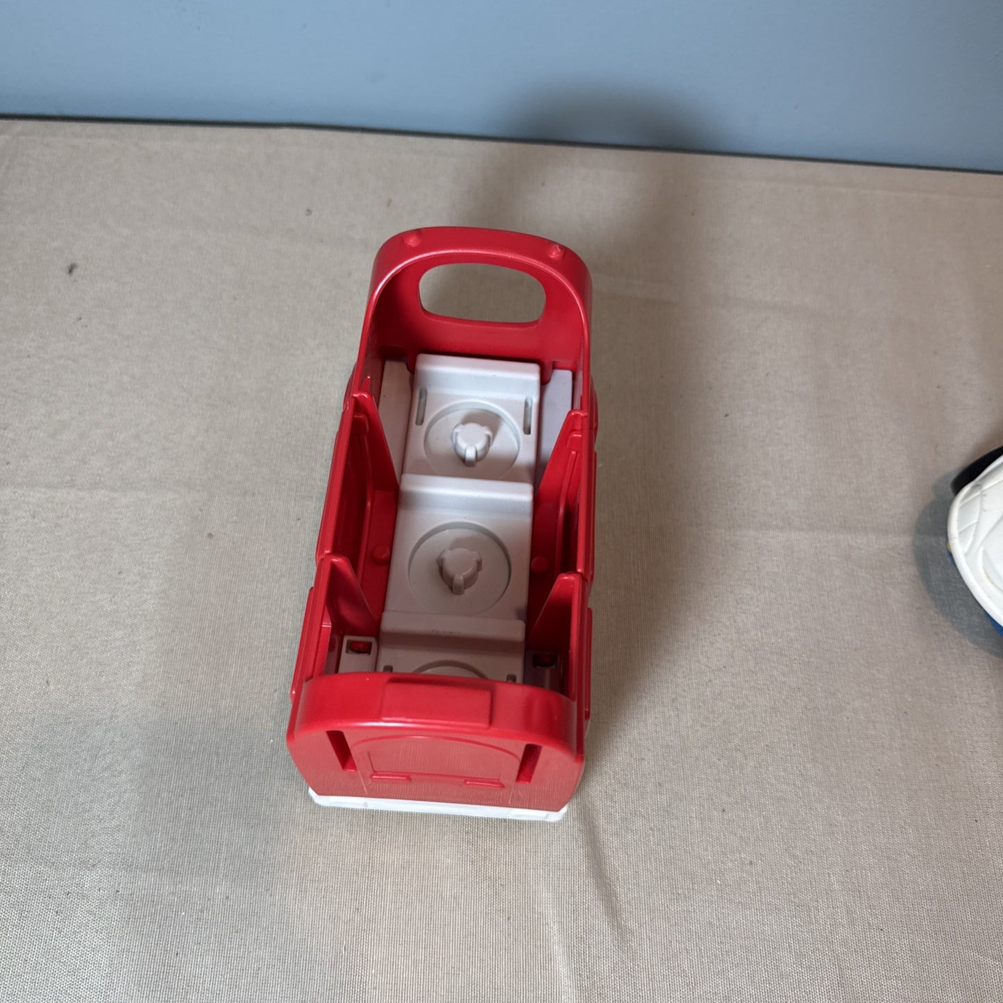 Fisher Price Little People Vehicle Lot Trolley Police Car Taxi Preschool Toys