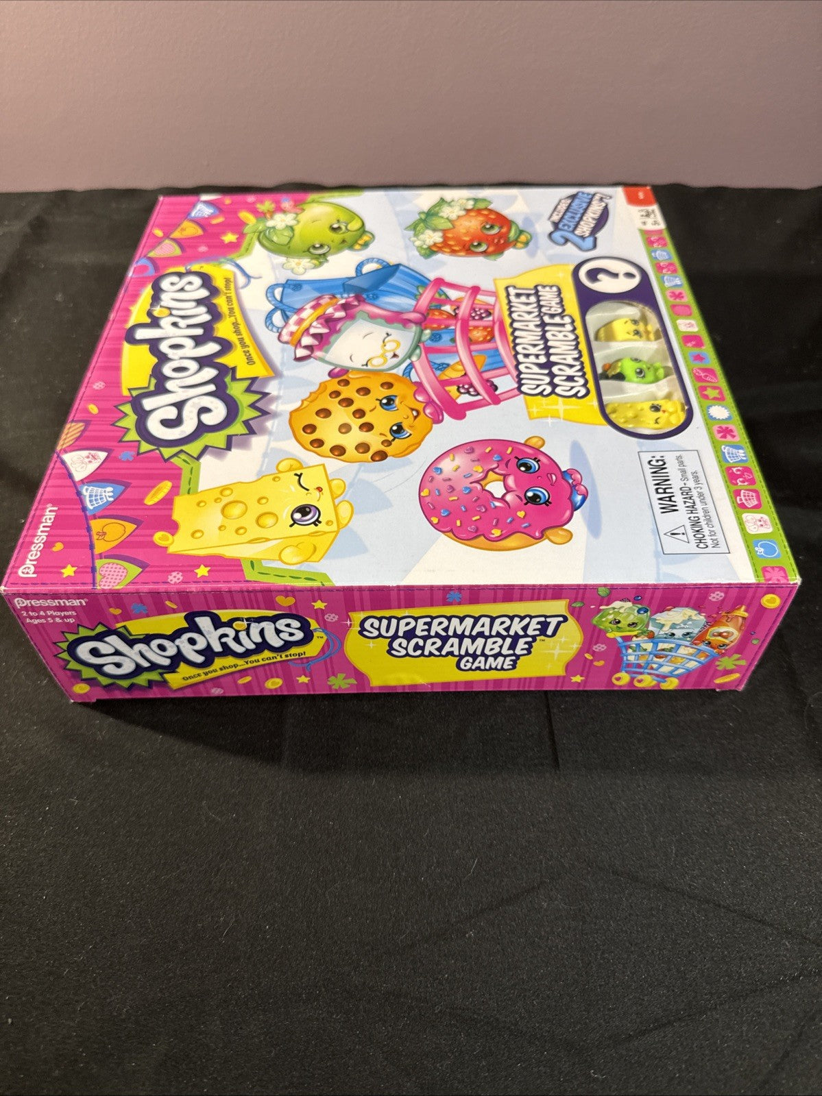 Shopkins Supermarket Scramble Game w Exclusive Figures