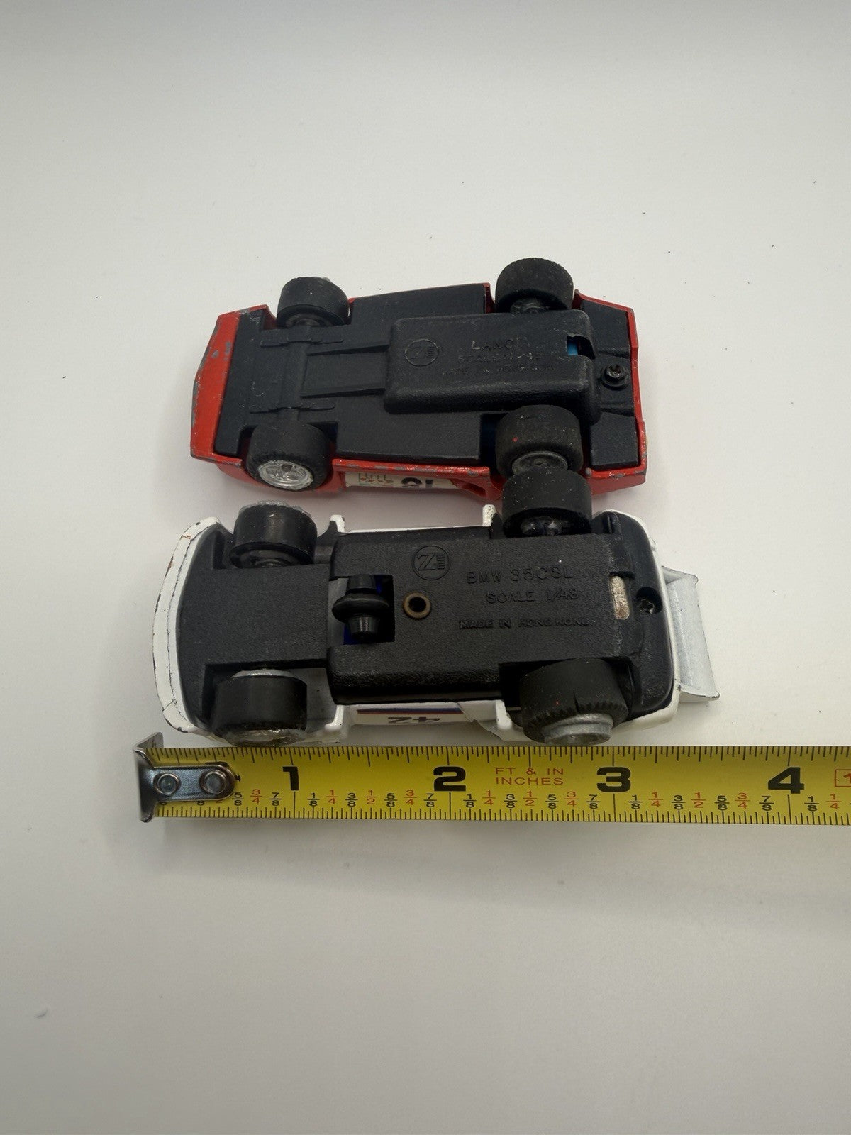 Vintage Diecast Toy Cars Lot 5 Tootsietoy Zee Lancia Stratos BMW 3.5 CSL Metal