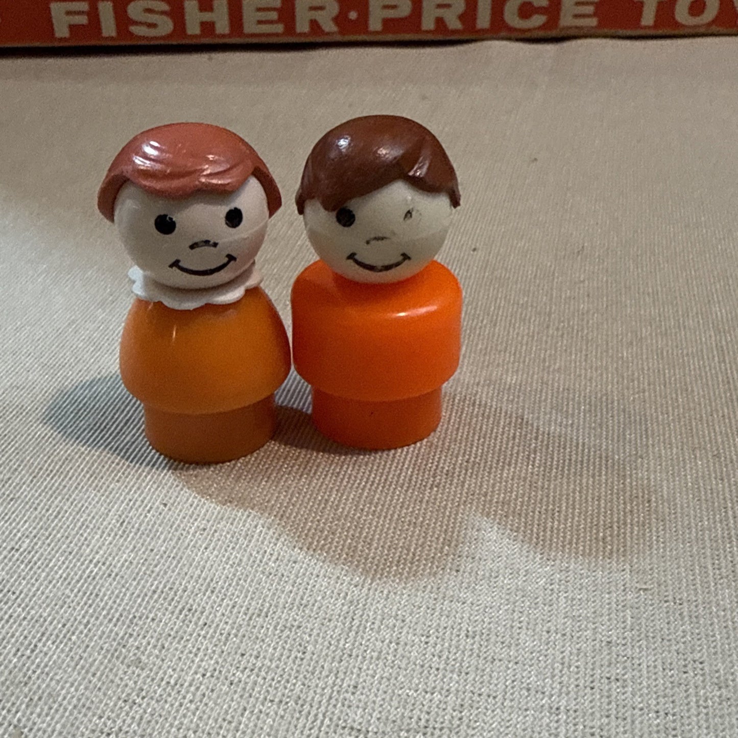 Vintage Fisher Price 930 Play Family Action Garage 1970 w/Box & Lift Incomplete