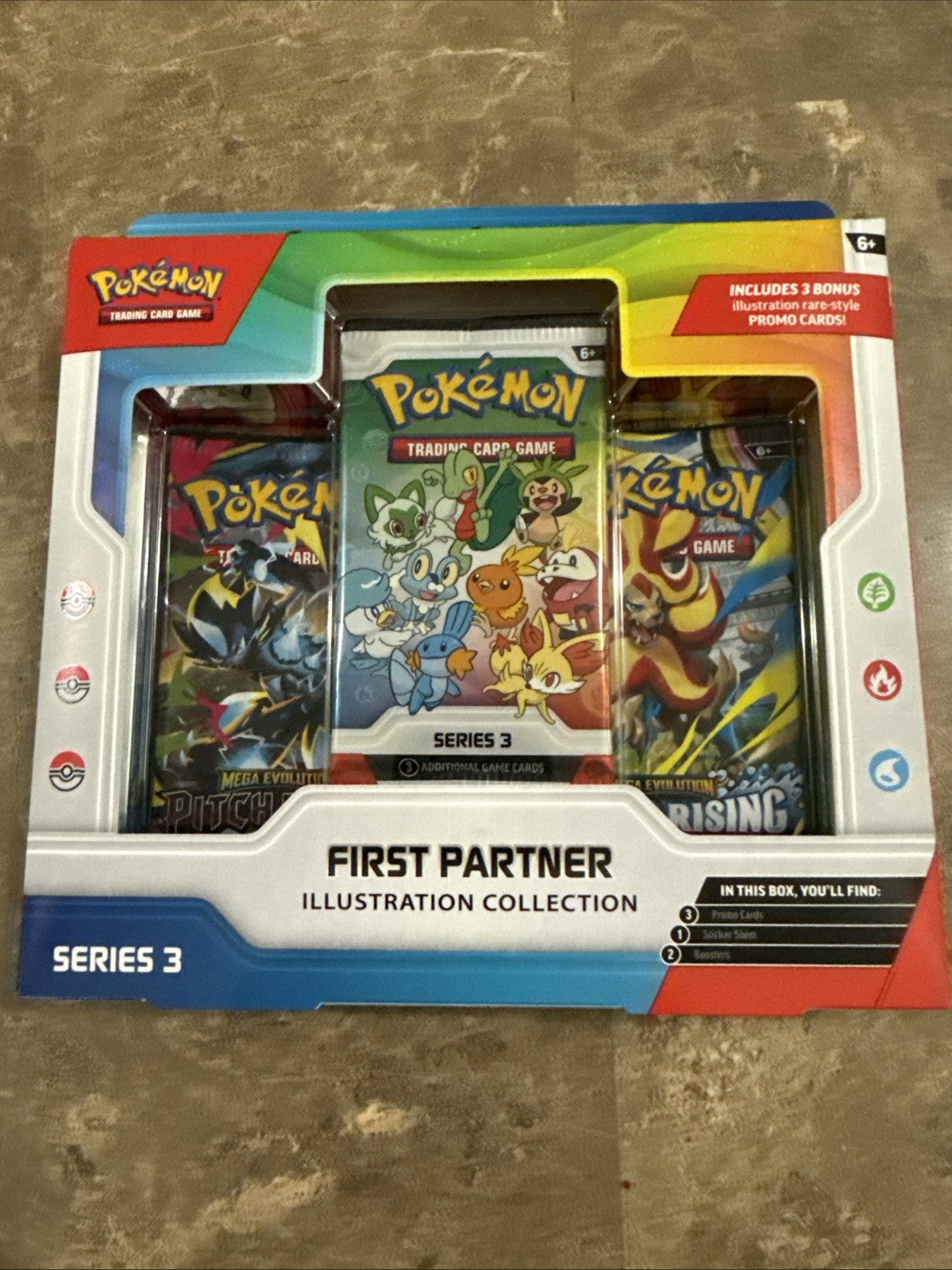 Pokemon TCG First Partner Illustration Collection Series 2 & Series 3 Sealed