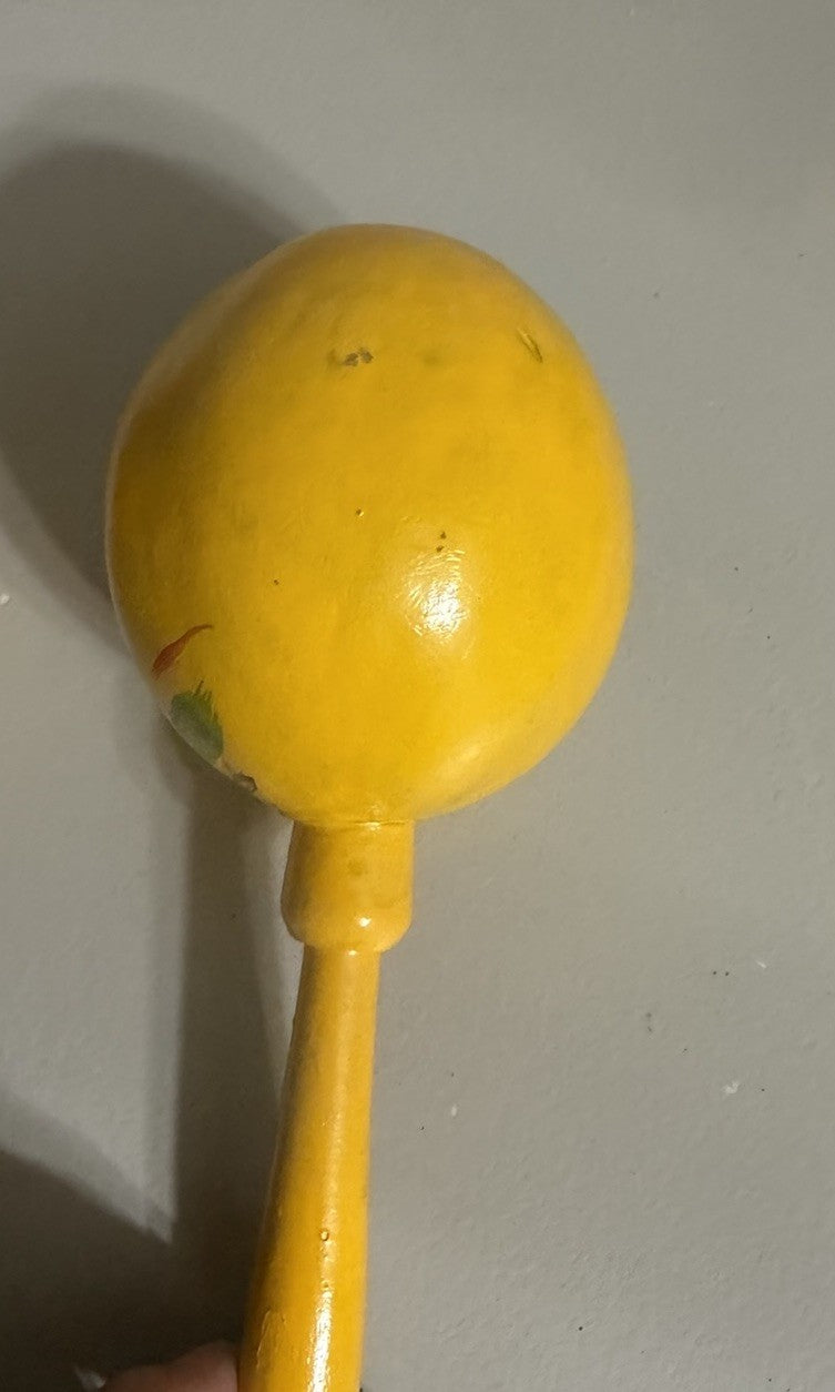 Vintage Mexico Souvenir Maracas Mini Sombrero Hand Painted Gift Lot