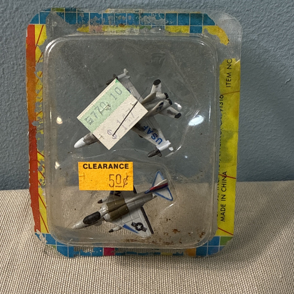 Vintage 1988 Funrise Micro Action Magnifiers Jet Planes 2 Pack Original Package