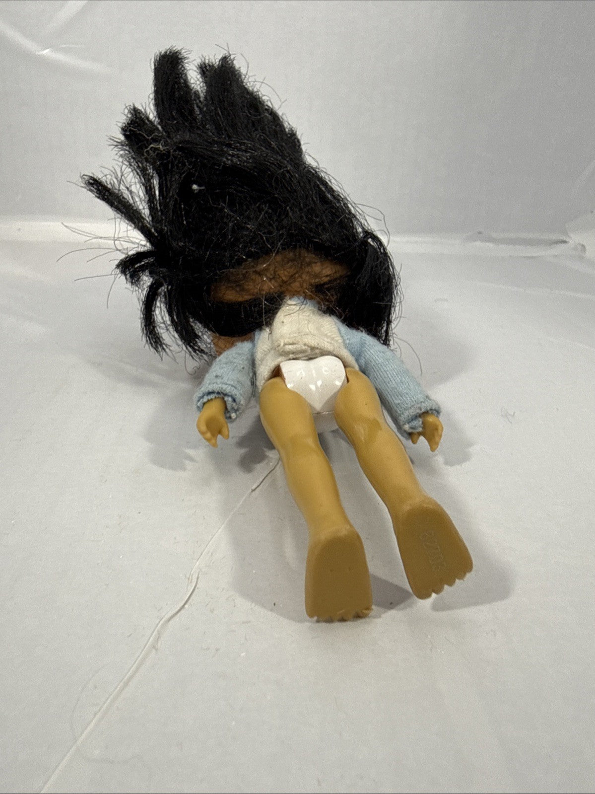 Vintage Strawberry Shortcake Doll Bandai 2002 Black Curly Hair 5"