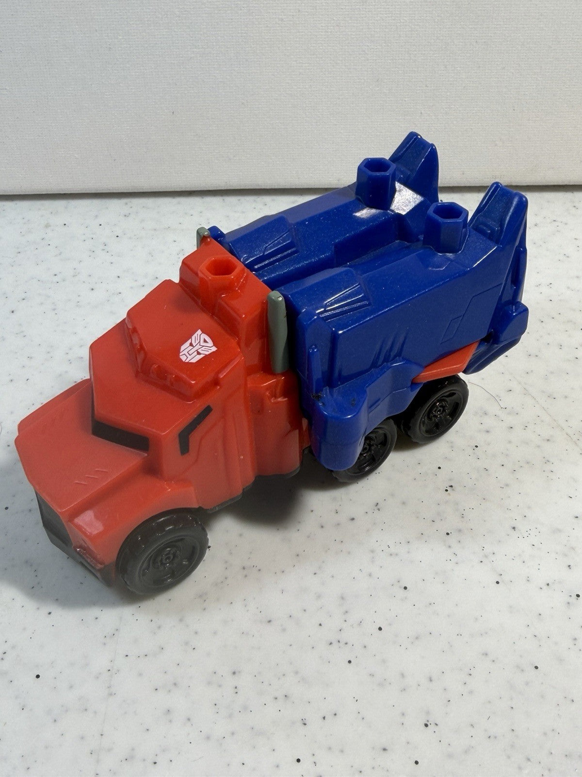 Transformers Optimus Prime McDonald's Truck 2024 Hasbro Figure Toy Lot of 2