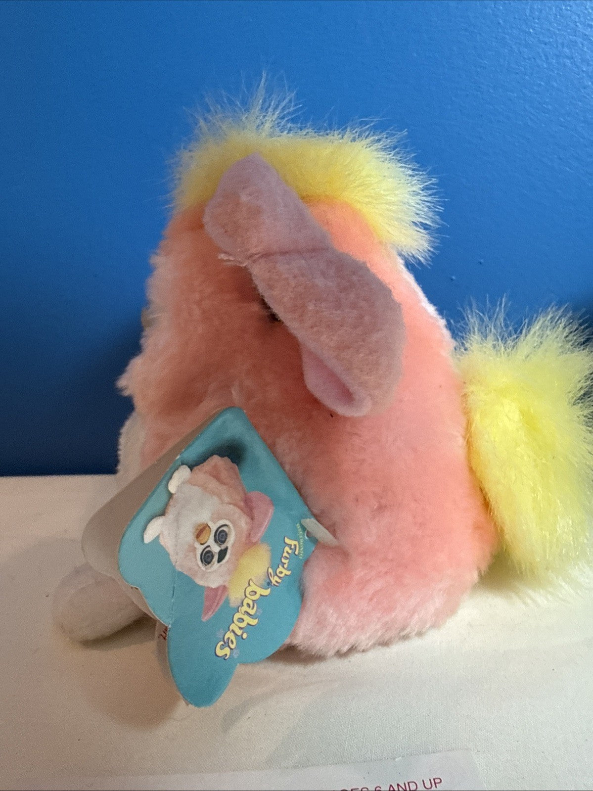 Vintage 1990s Tiger Furby Lot of 5 Peach Clown Snowball Zebra Sleepy Time
