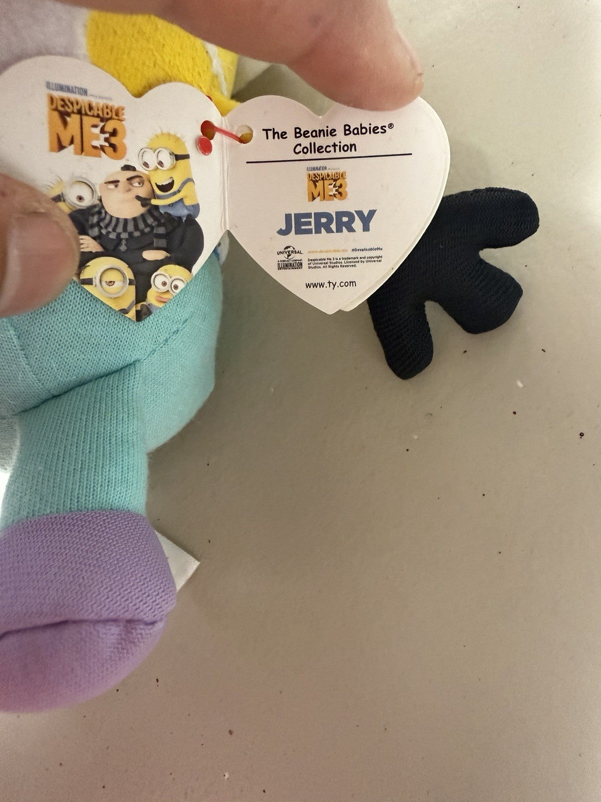 Ty Beanie Babies Character Plush Lot 6 Shrek Dora Madagascar Minion Disney MLP