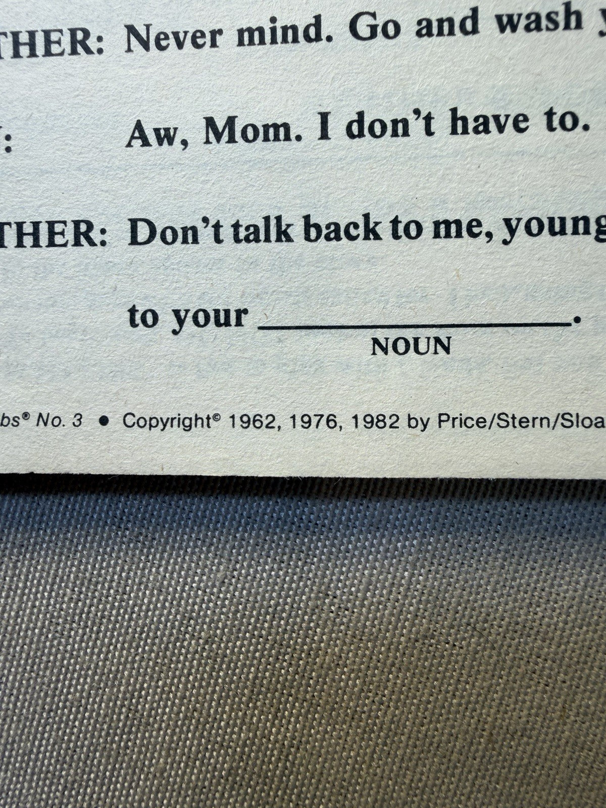 Vintage Mad Libs Books 1950s 1980 Roger Price Leonard Stern Humor Games Lot of 7