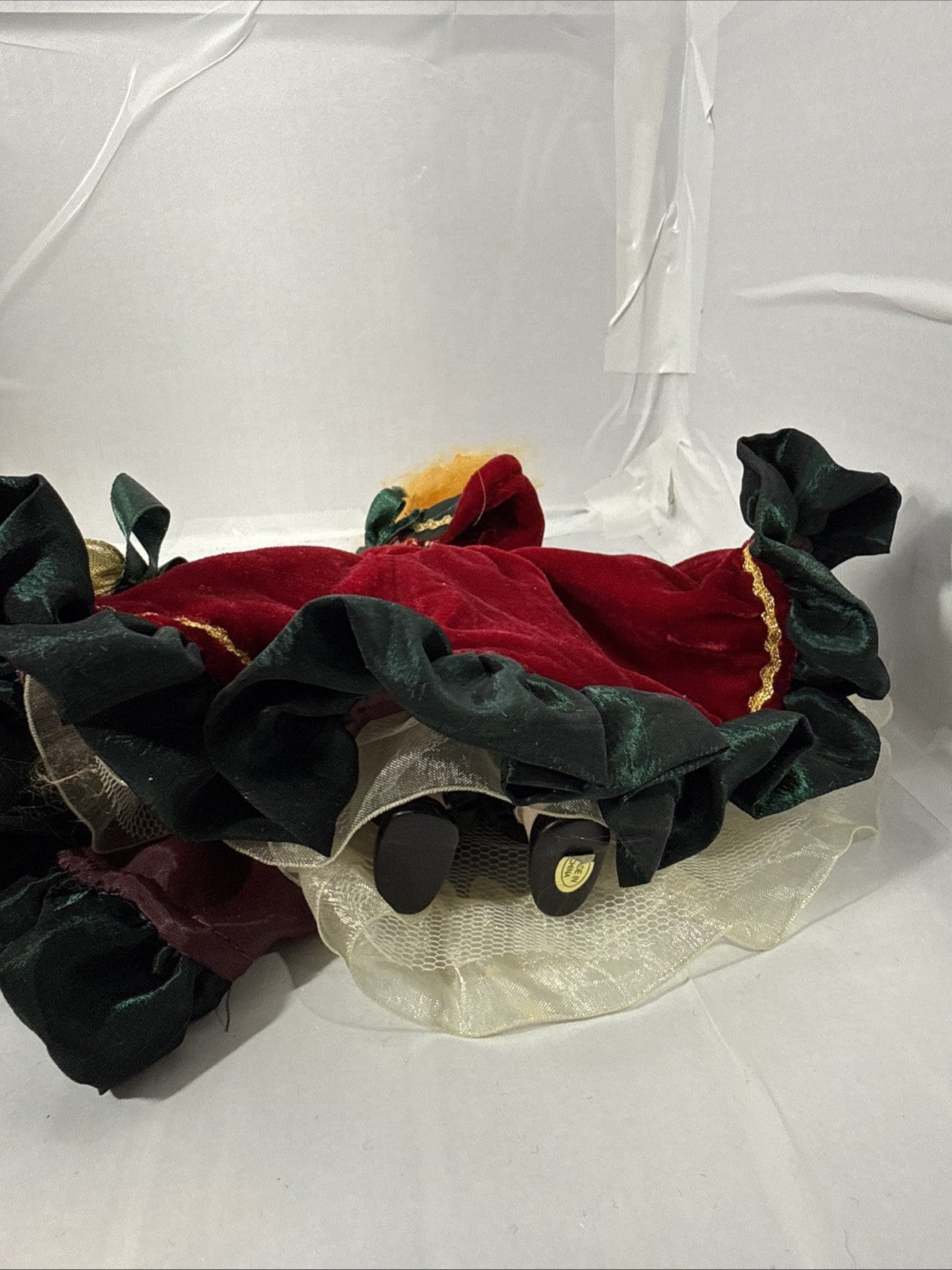Katherines Collection Wayne Kleski Christmas Dolls Velvet Pair NWT