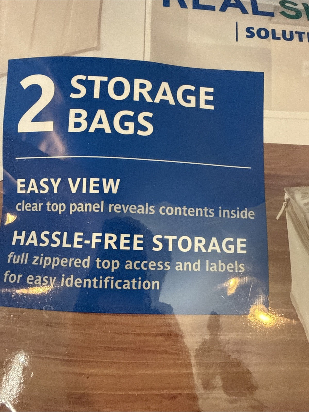 Real Simple Solutions Underbed Closet Storage 2 Packs 4 Organizers Total New
