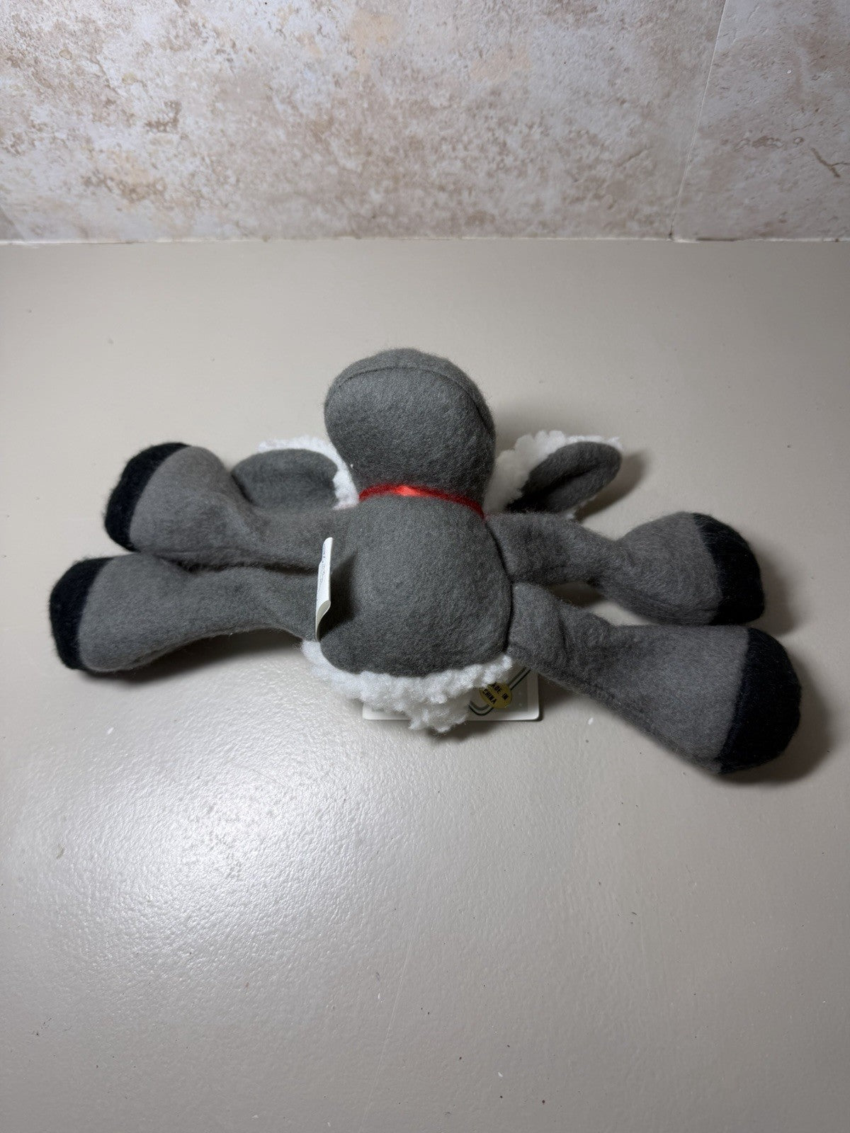 Vintage 1985 Hallmark Sherman Sewn Toy Plush Lamb Sheep Stuffed Animal NWT