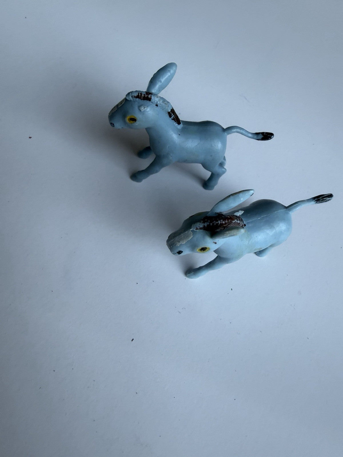 Vintage Miniature Plastic Animal Figure Lot 43 Zoo Farm Hong Kong Mixed Toys Set