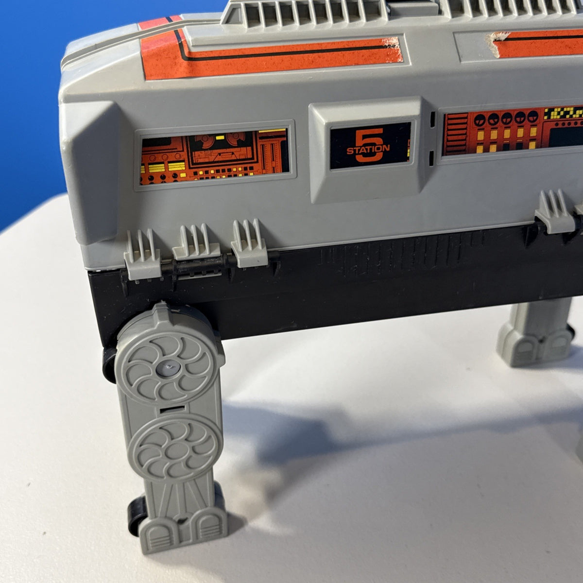 Vintage Tonka GoBots Command Center Playset Carrying Case 1980s Incomplete Set