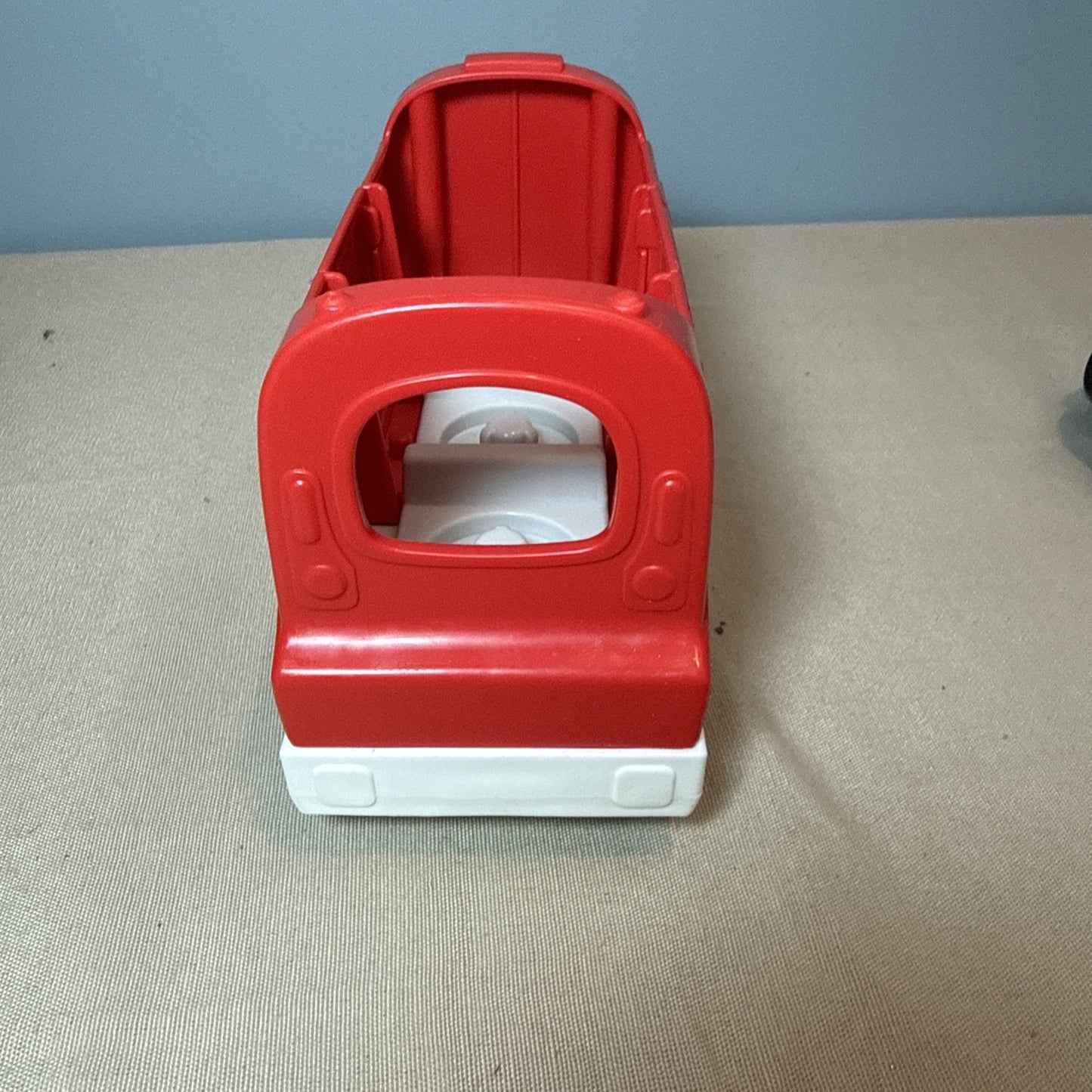 Fisher Price Little People Vehicle Lot Trolley Police Car Taxi Preschool Toys