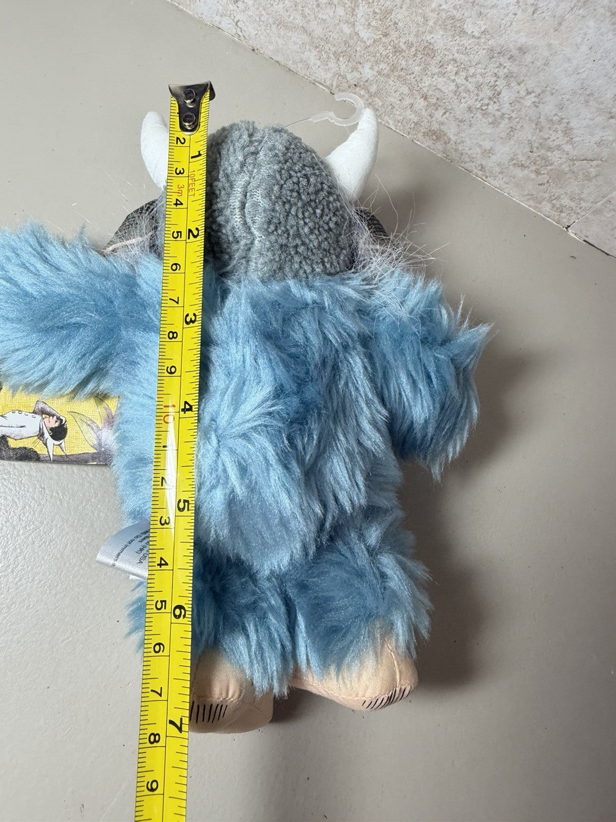Where Wild Things Are Bernard Blue Bull Plush Crocodile Creek Maurice Sendak