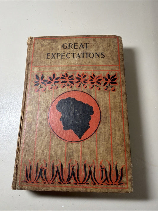 Antique Great Expectations Charles Dickens W B Conkey Illustrated Hardcover Book