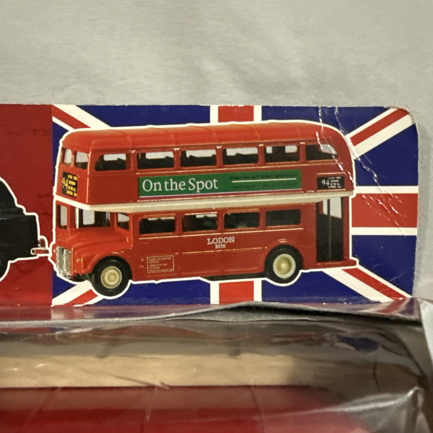 Welly London Bus Taxi Pull Back Diecast Set TH99930 2G New In Box